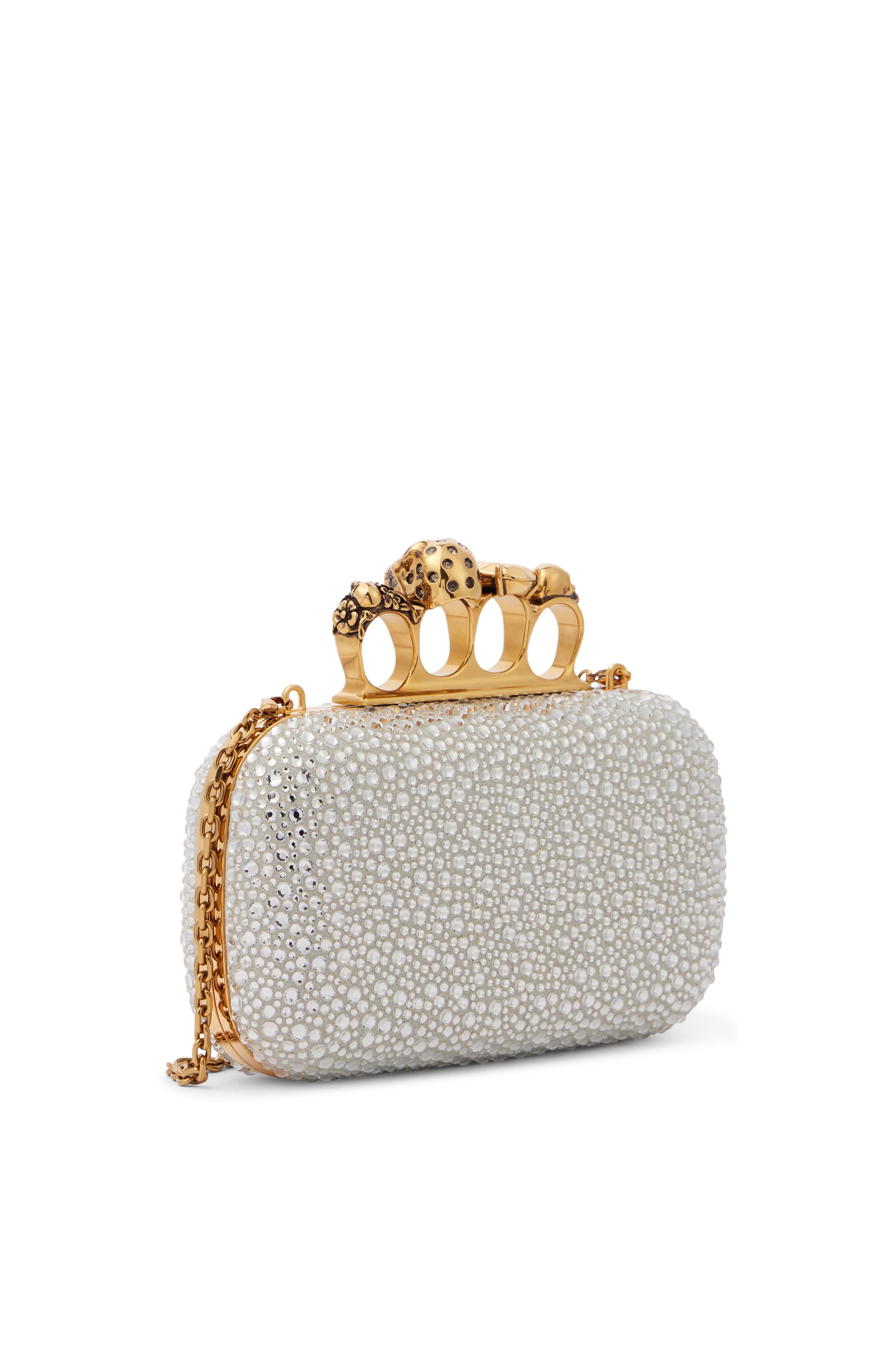 Skull Four Ring Clutch Bag