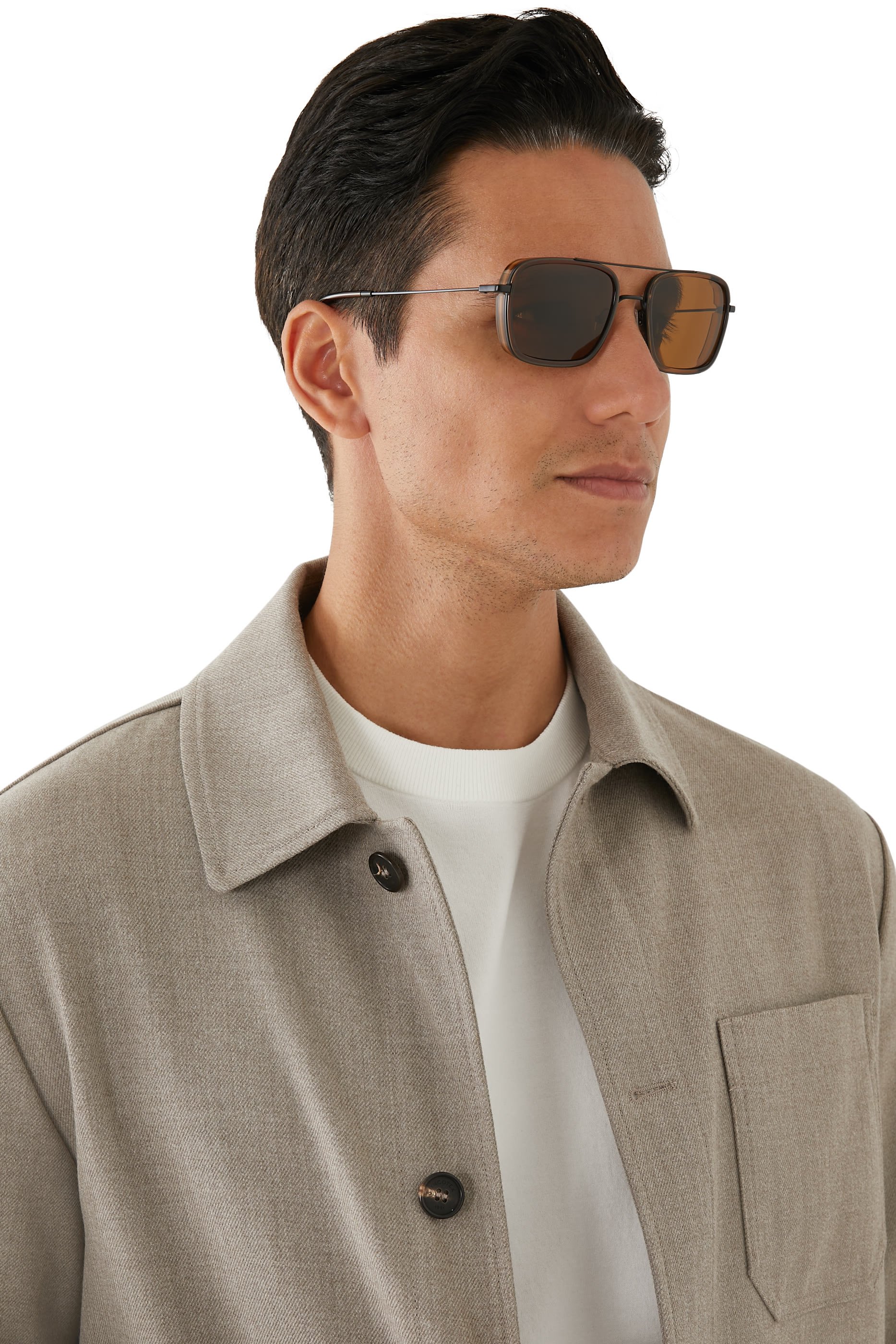 Logo Square Sunglasses