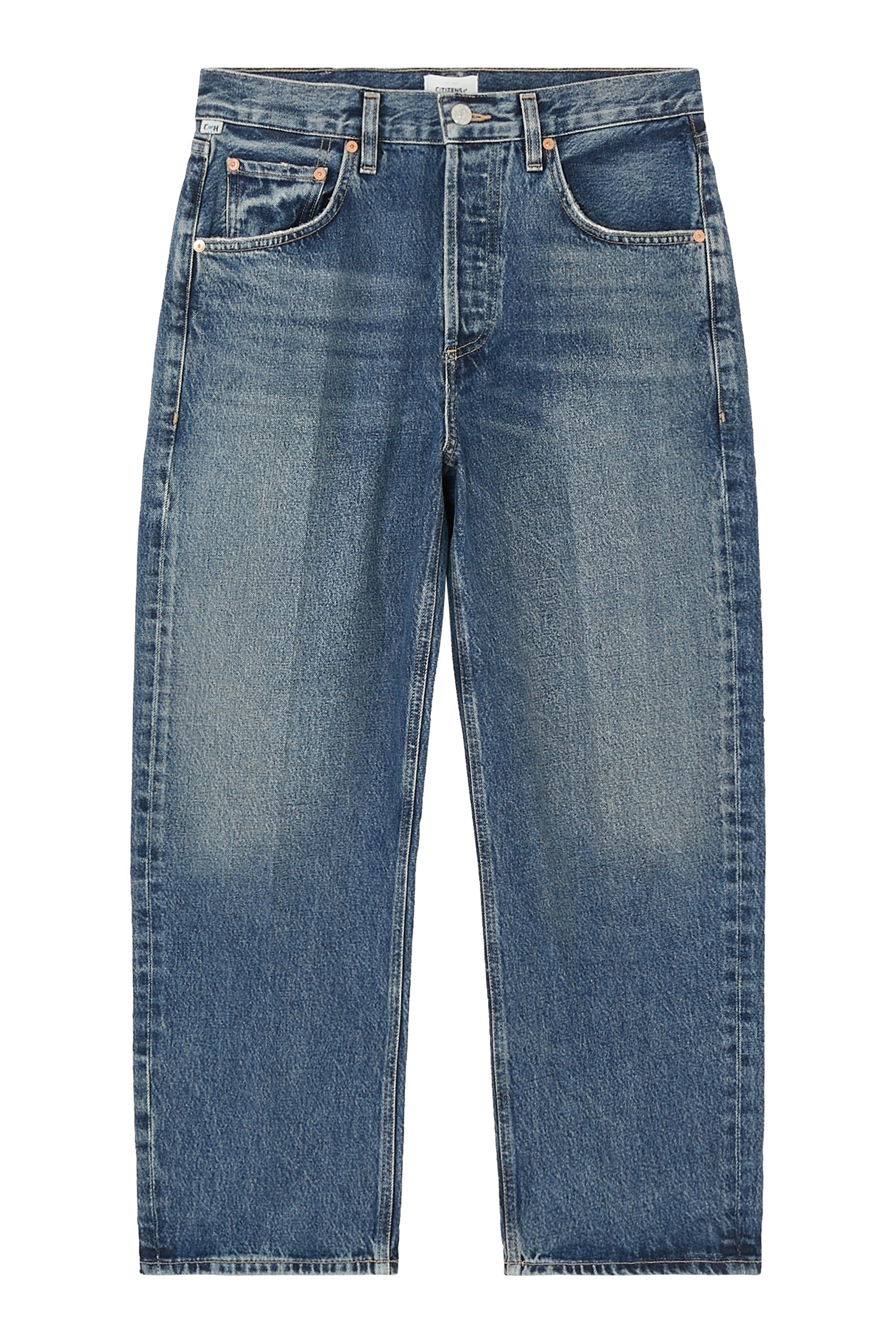 Dahlia Low Rise Soft Barrel Jeans