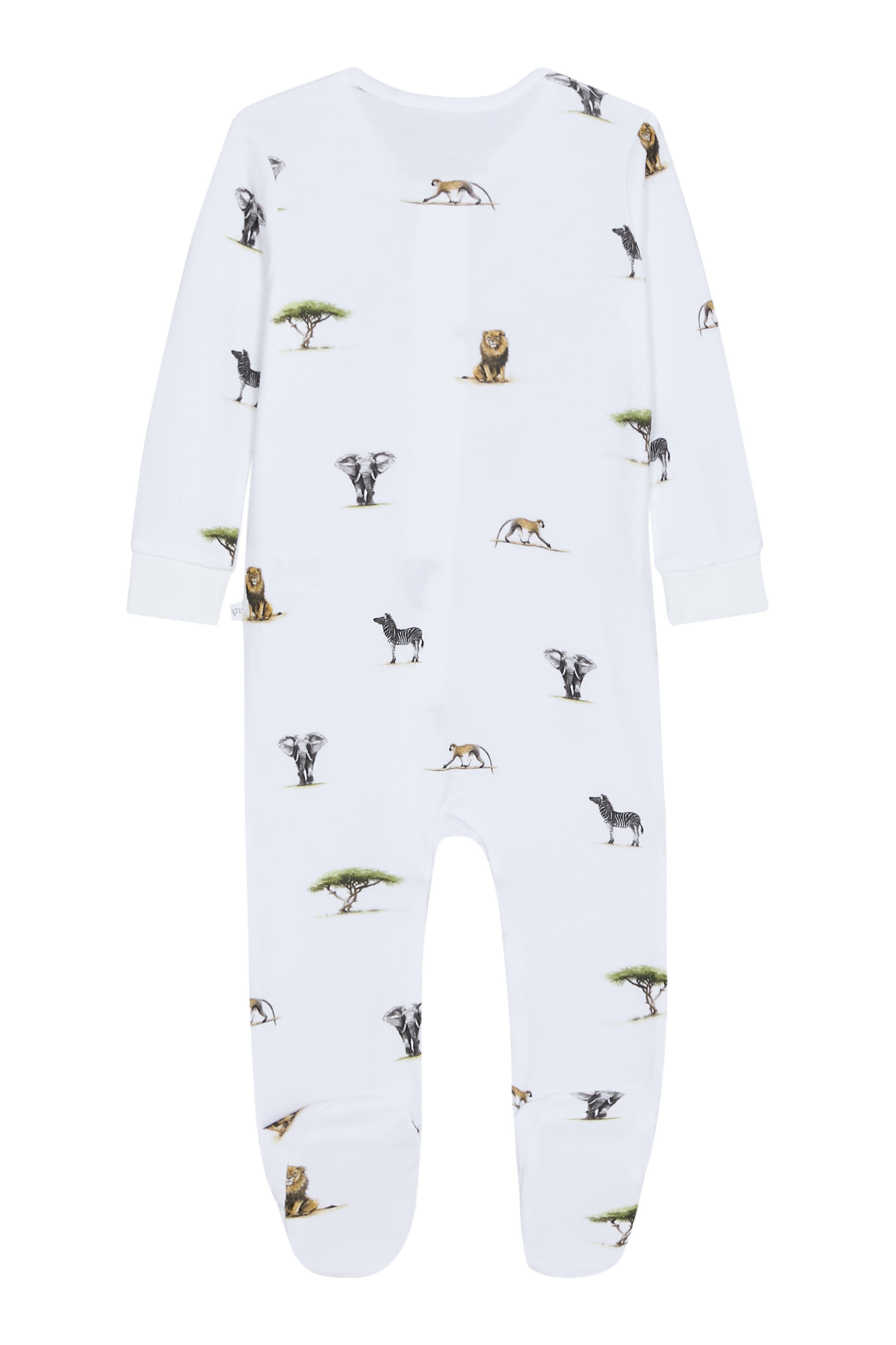 Kids  Safari Print Sleepsuit 