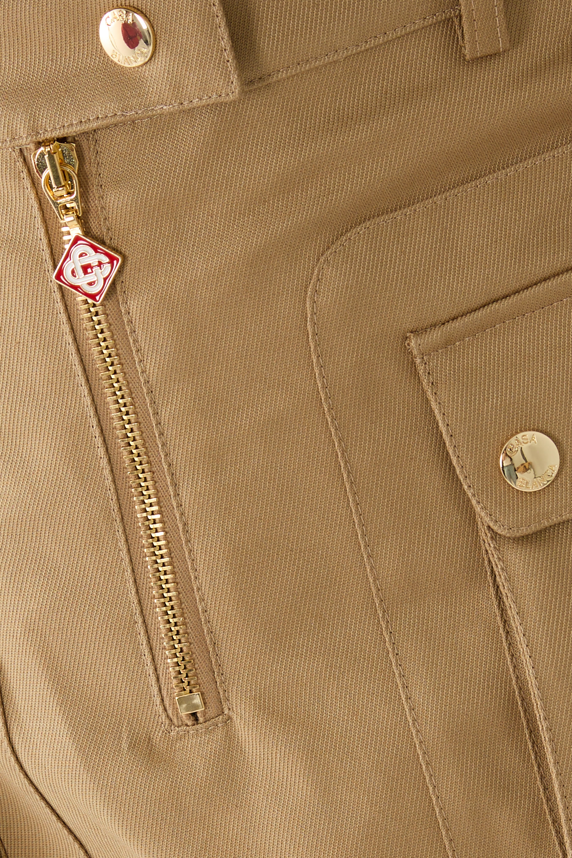  Cotton Pocket Mini Skirt