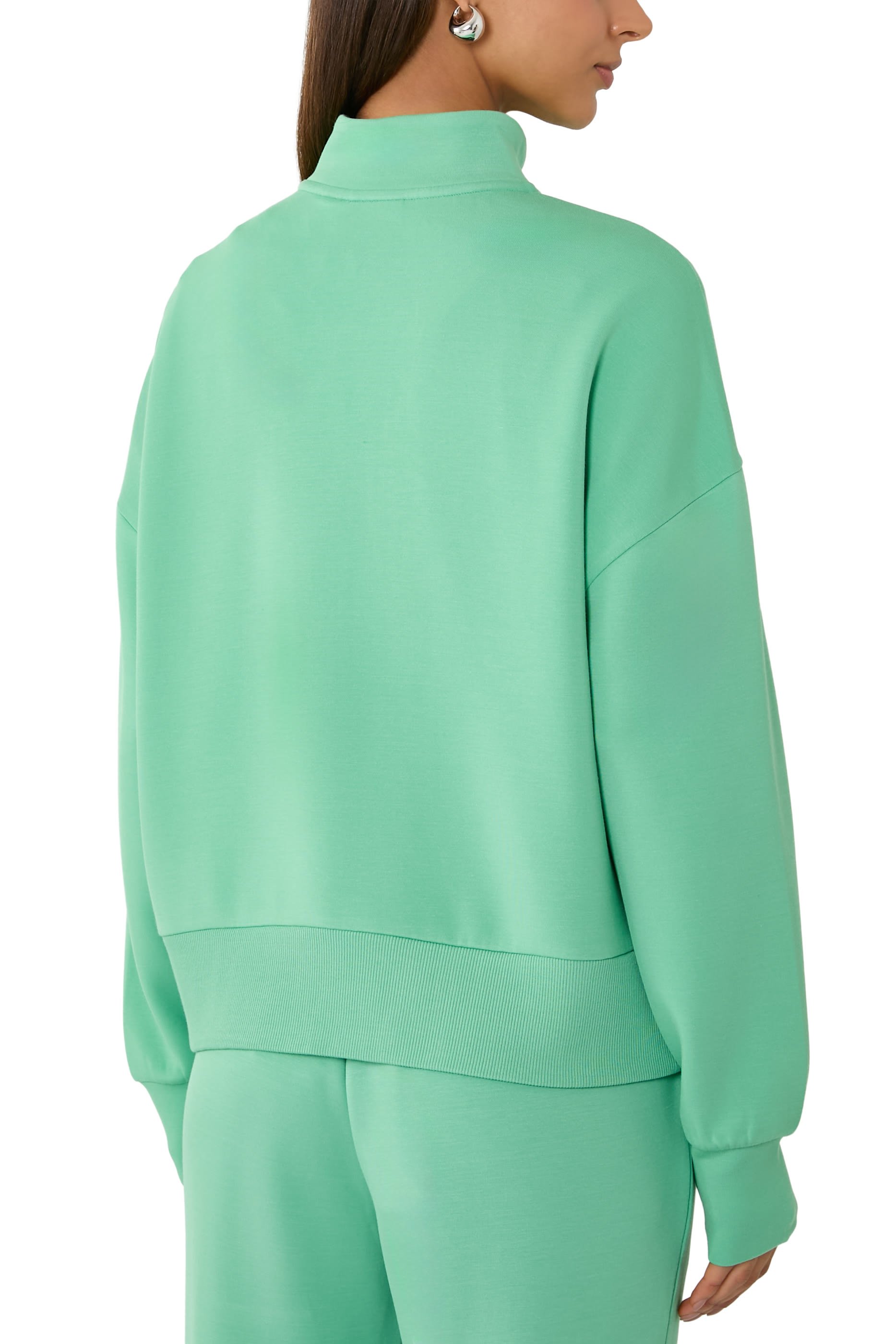 Mavis Mock Neck Sweatshirt