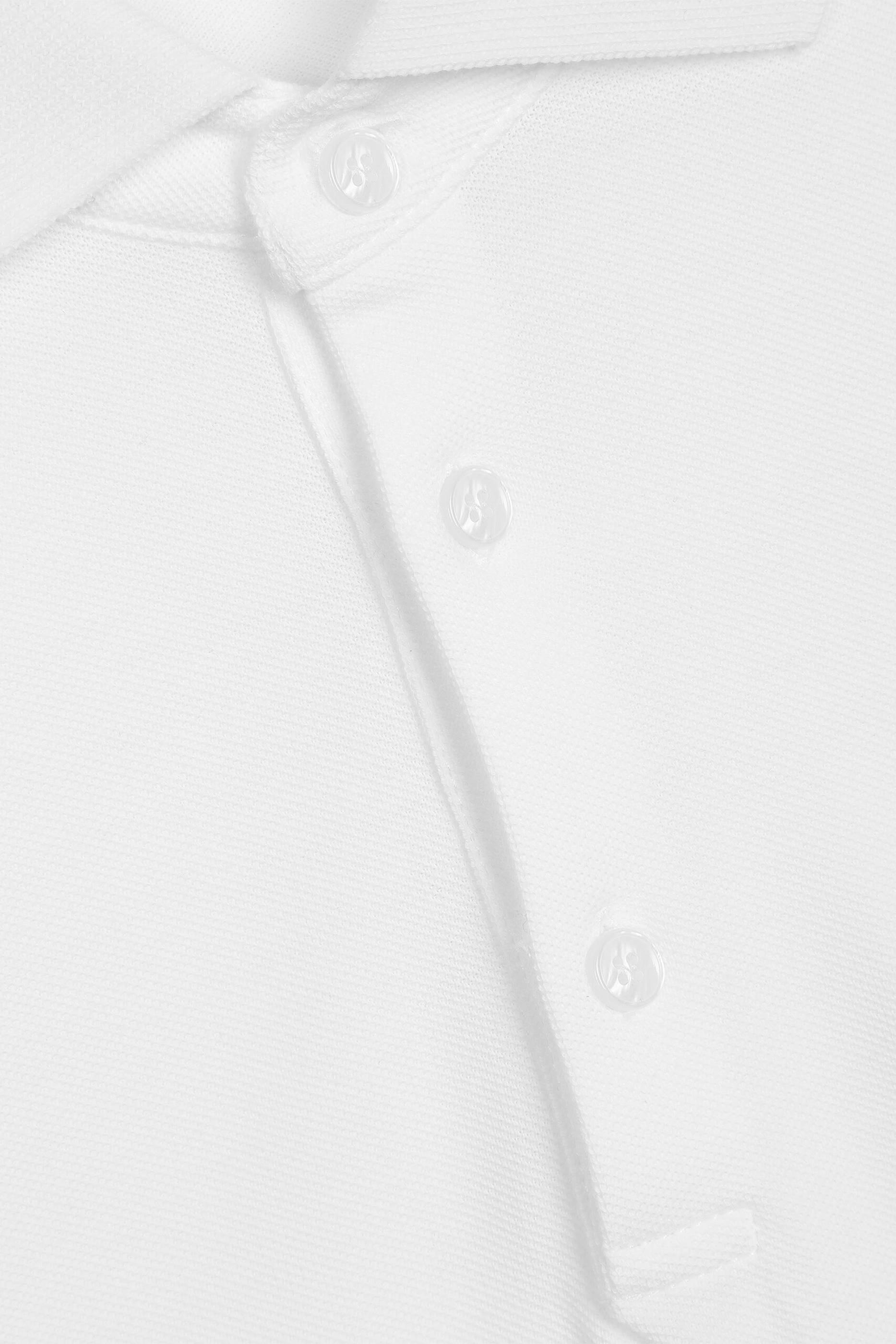 Kids Pique Polo-Shirt with Logo Tag