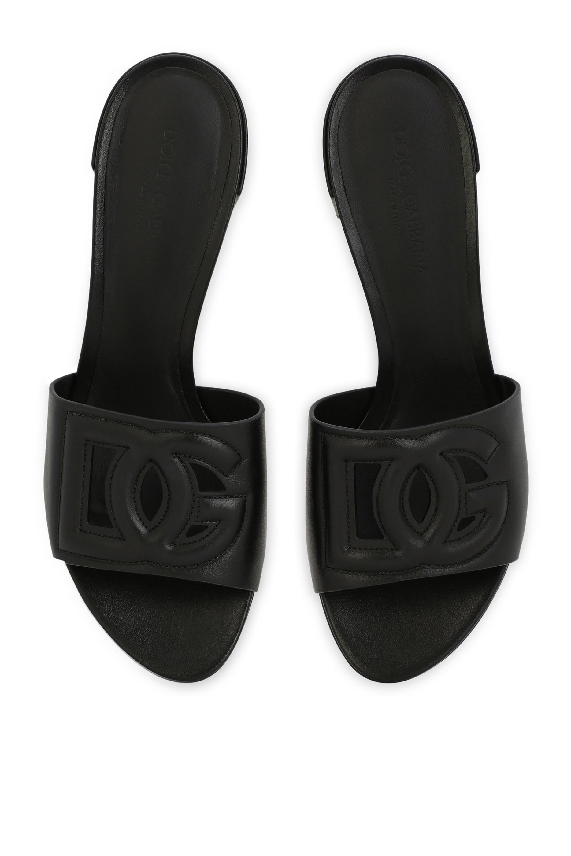 DG Logo 40 Calfskin Sandals