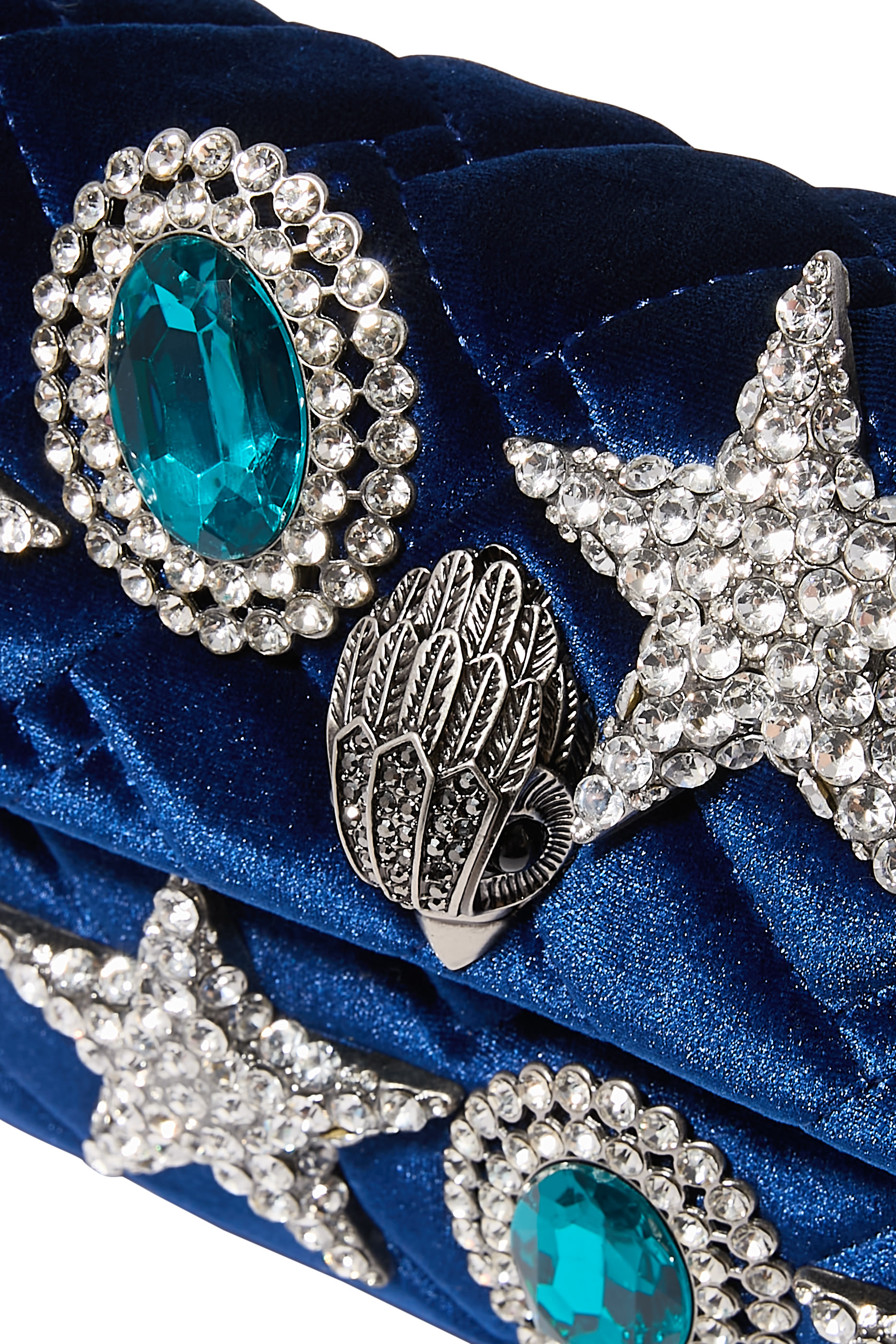 Mini Kensington Velvet Crossbody Bag