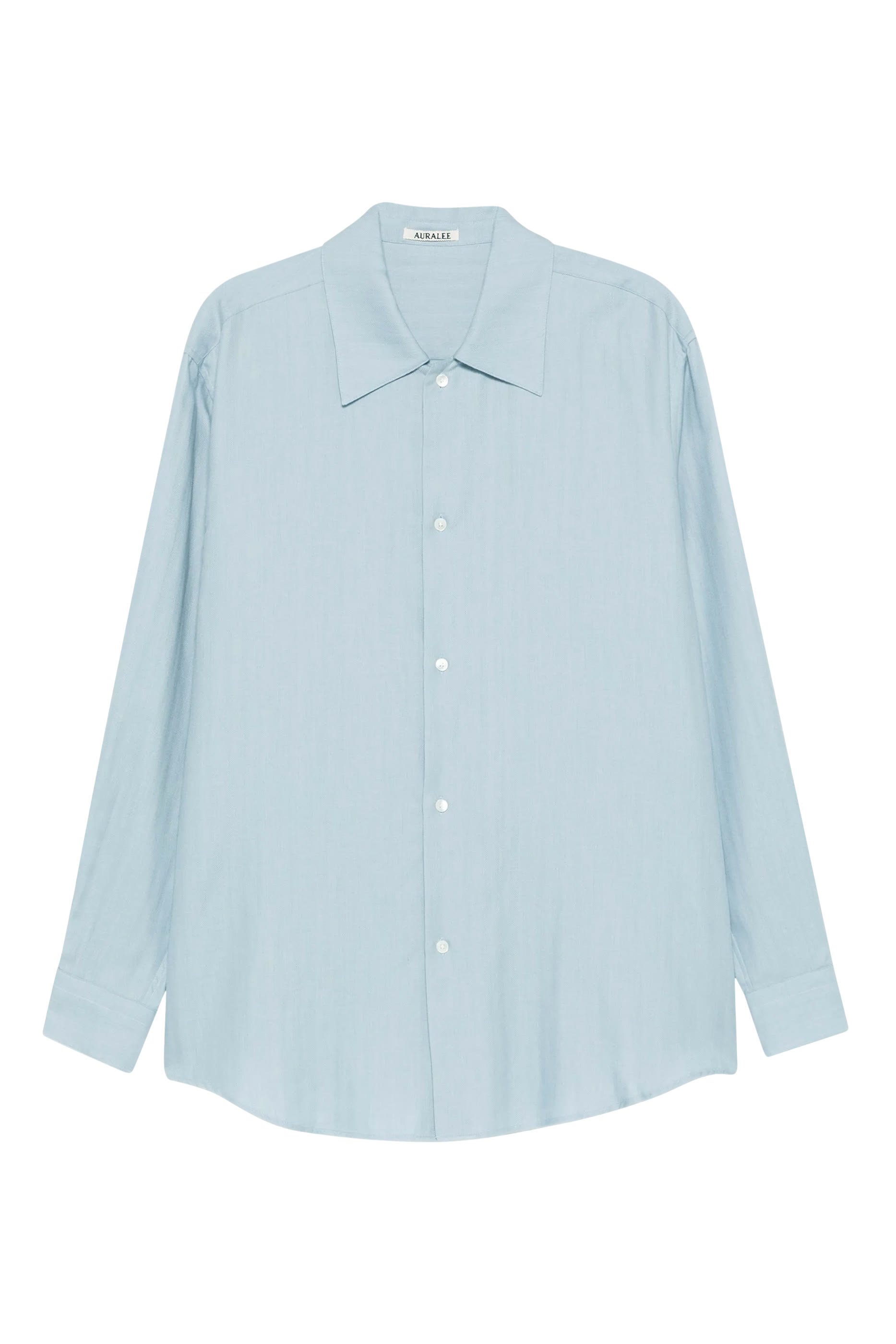 Cotton Cashmere Herringbone Shirt