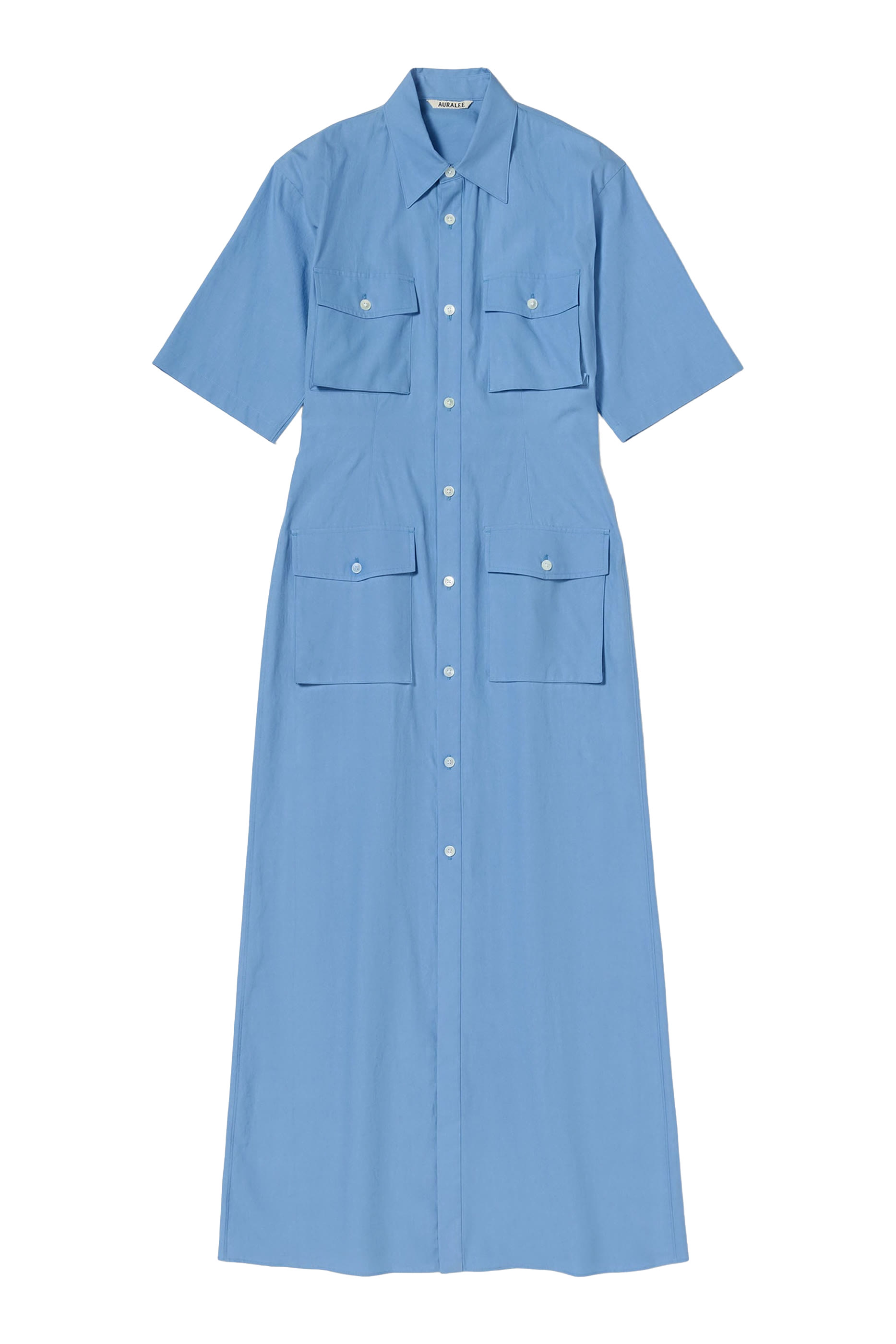 Washed Finx Twill Shirt Dress 