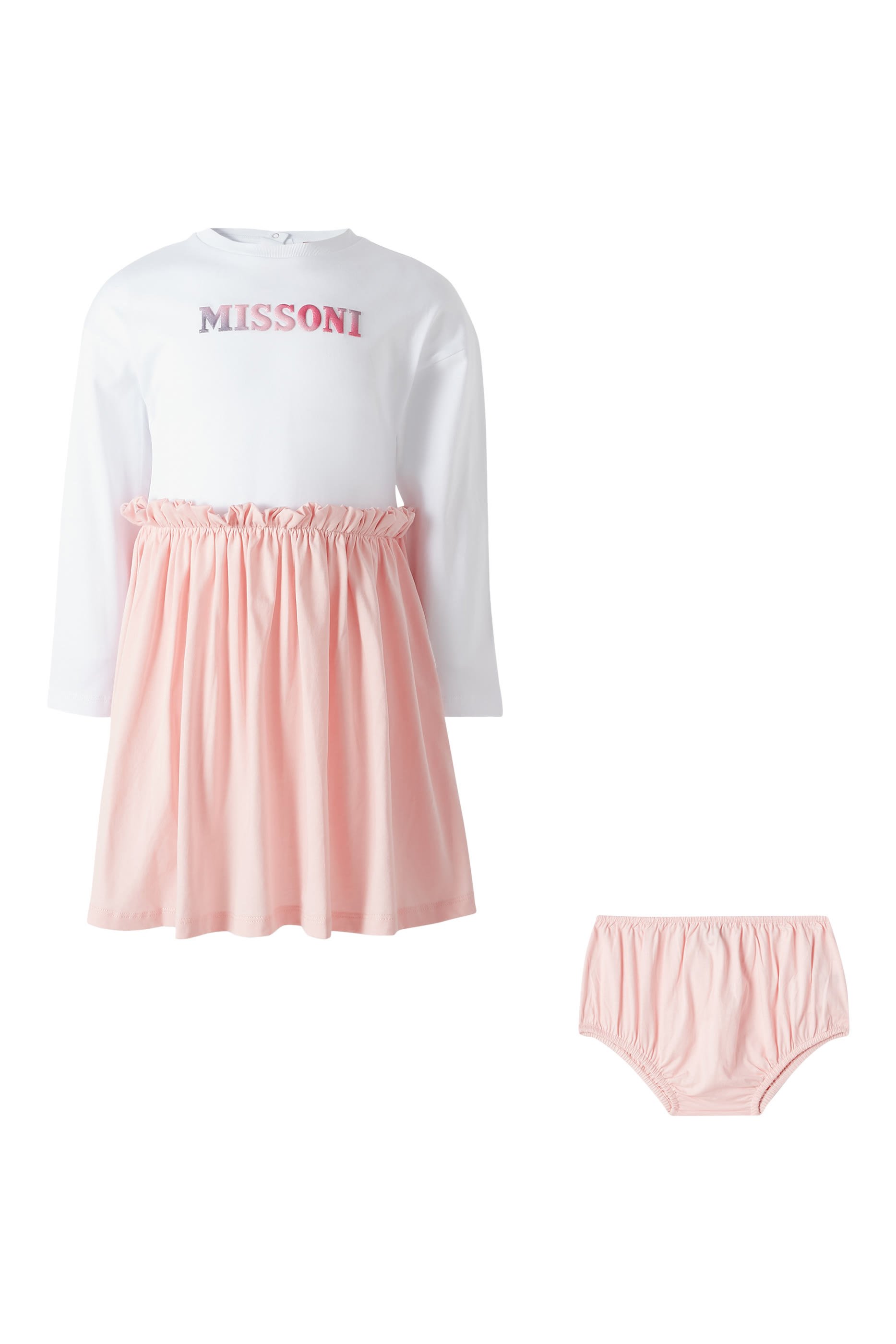 Kids Degrade Logo Jersey Dress