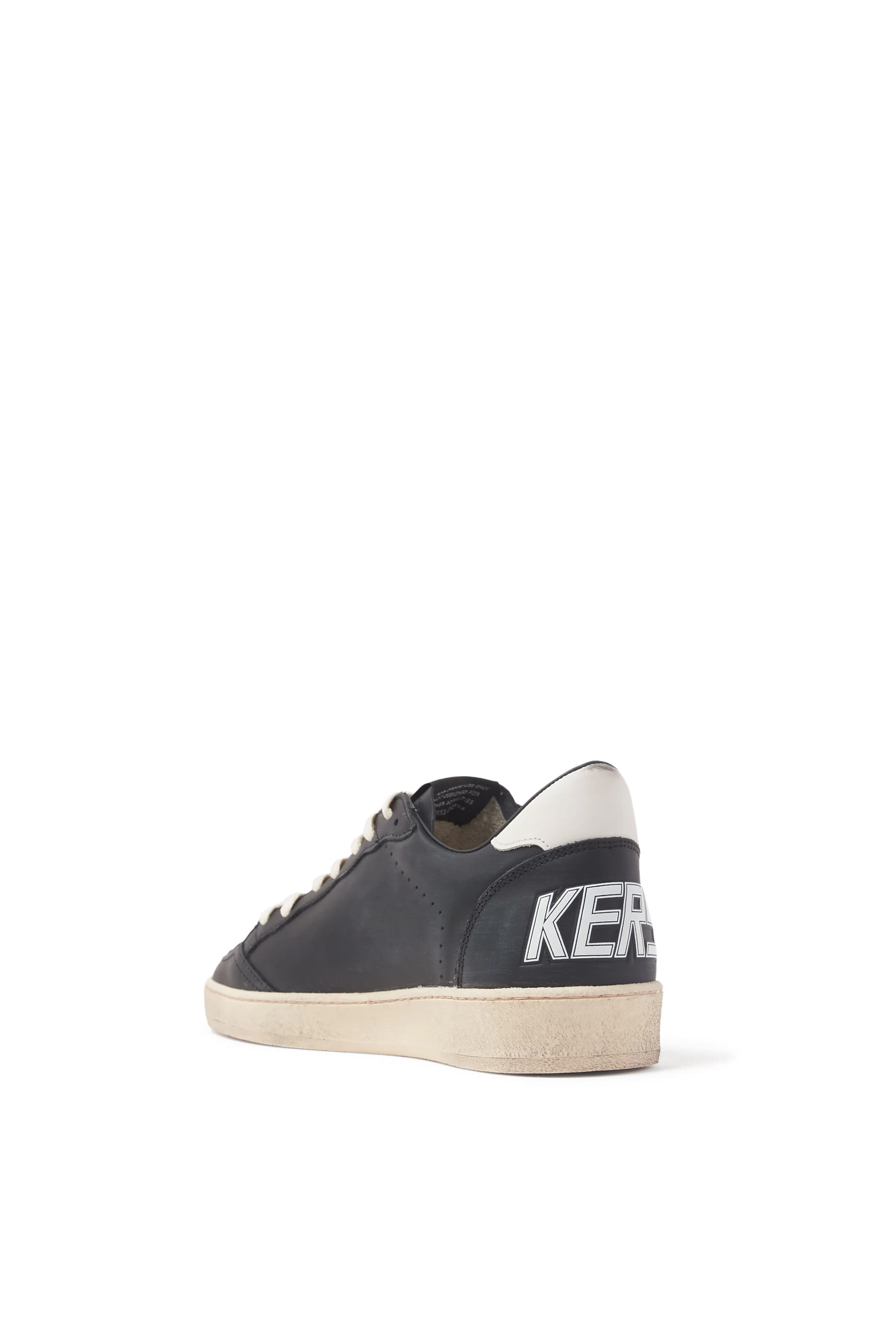 Ball Star Sneakers with Leather Star and Heel Tab