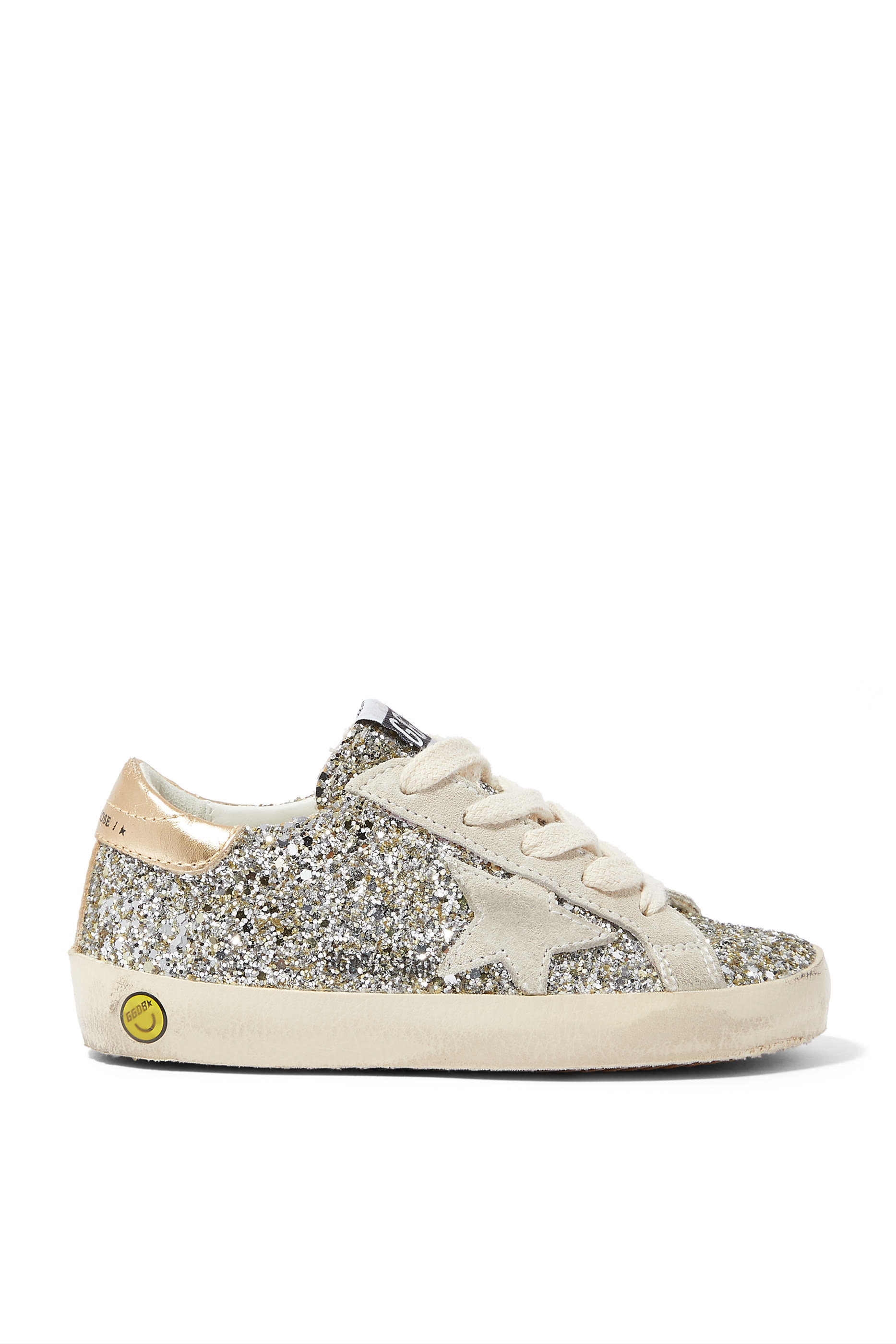 Kids Super-Star Glitter Sneakers
