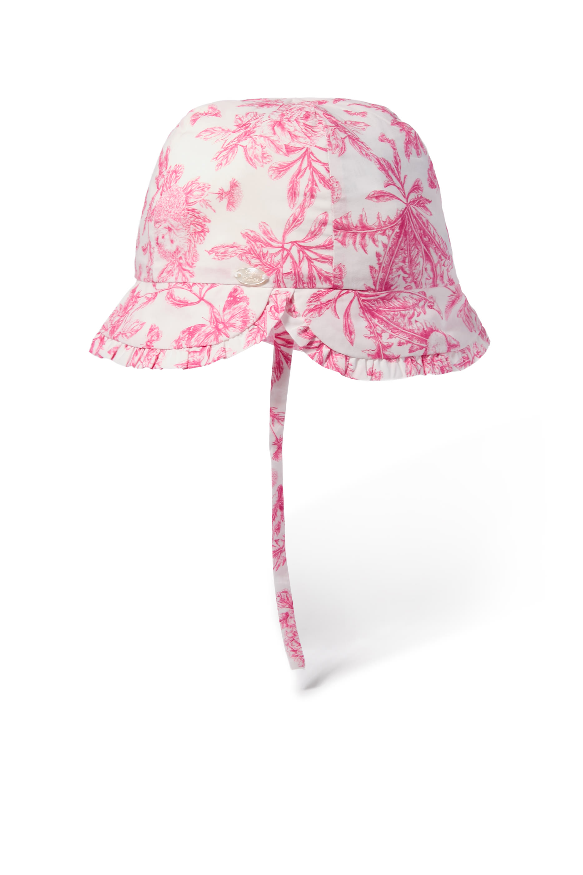 Kids Cotton Print Inspiration Toile de Jouy Bob Hat 