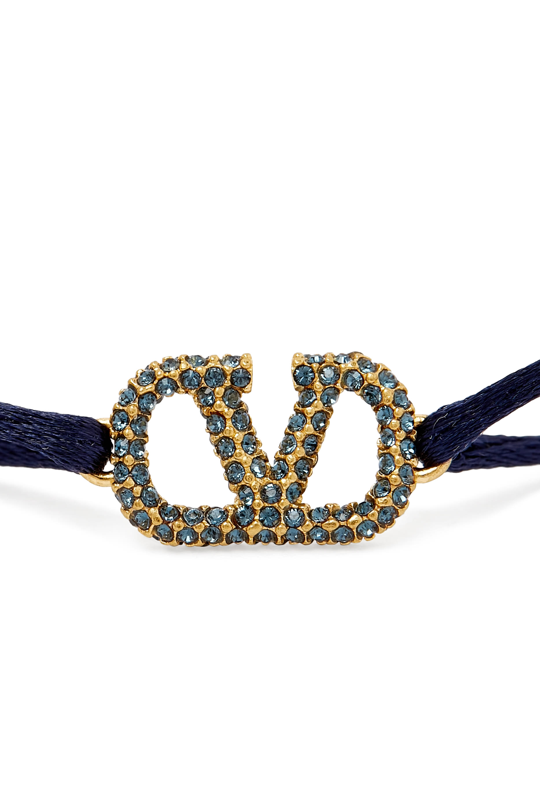 VLogo Signature Bracelet, Swarovski&reg; Crystals