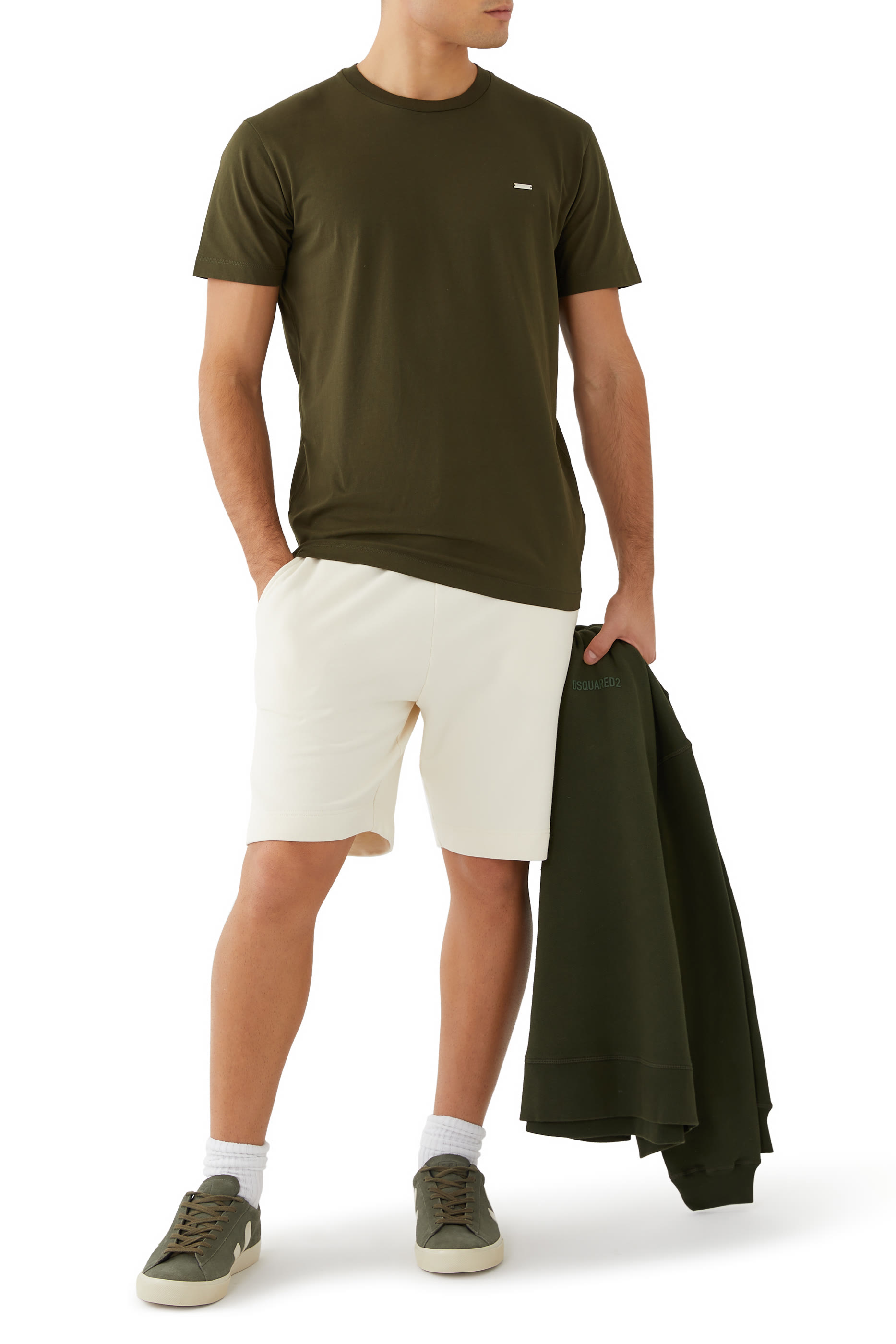 Cool Fit Logo-Plaque T-Shirt