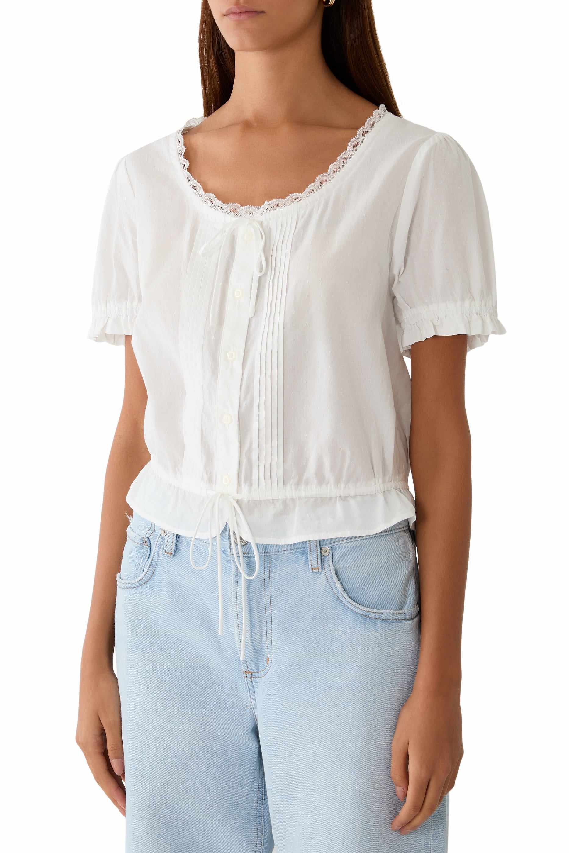 The Love Letter Puff Sleeve Top