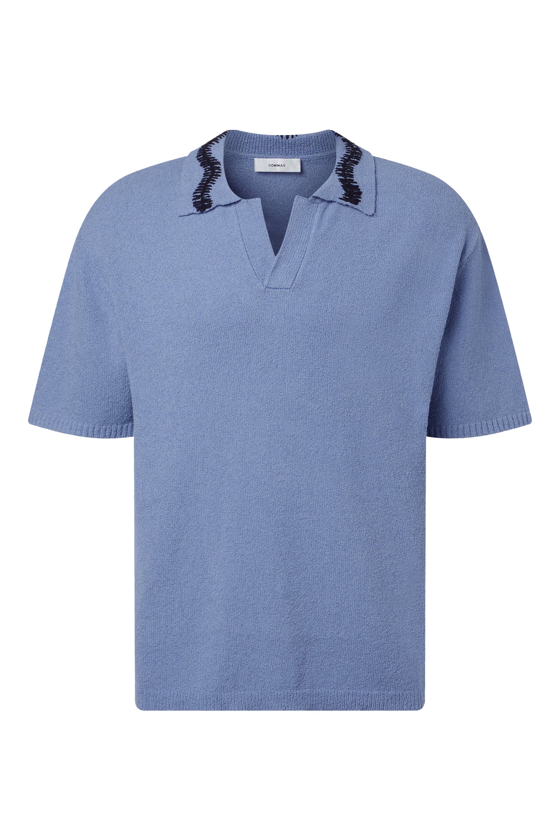 Hand Crochet Collar Polo 