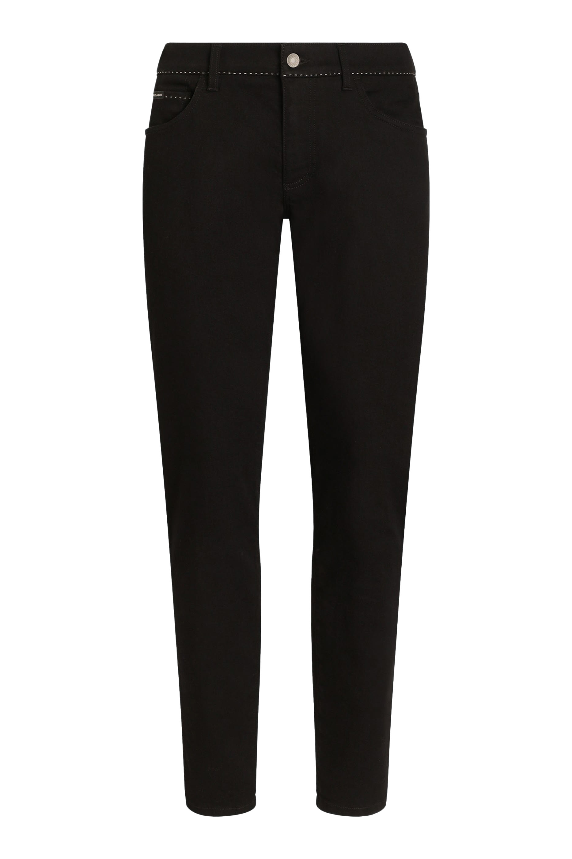 Slim-Fit Stretch Cotton Jeans