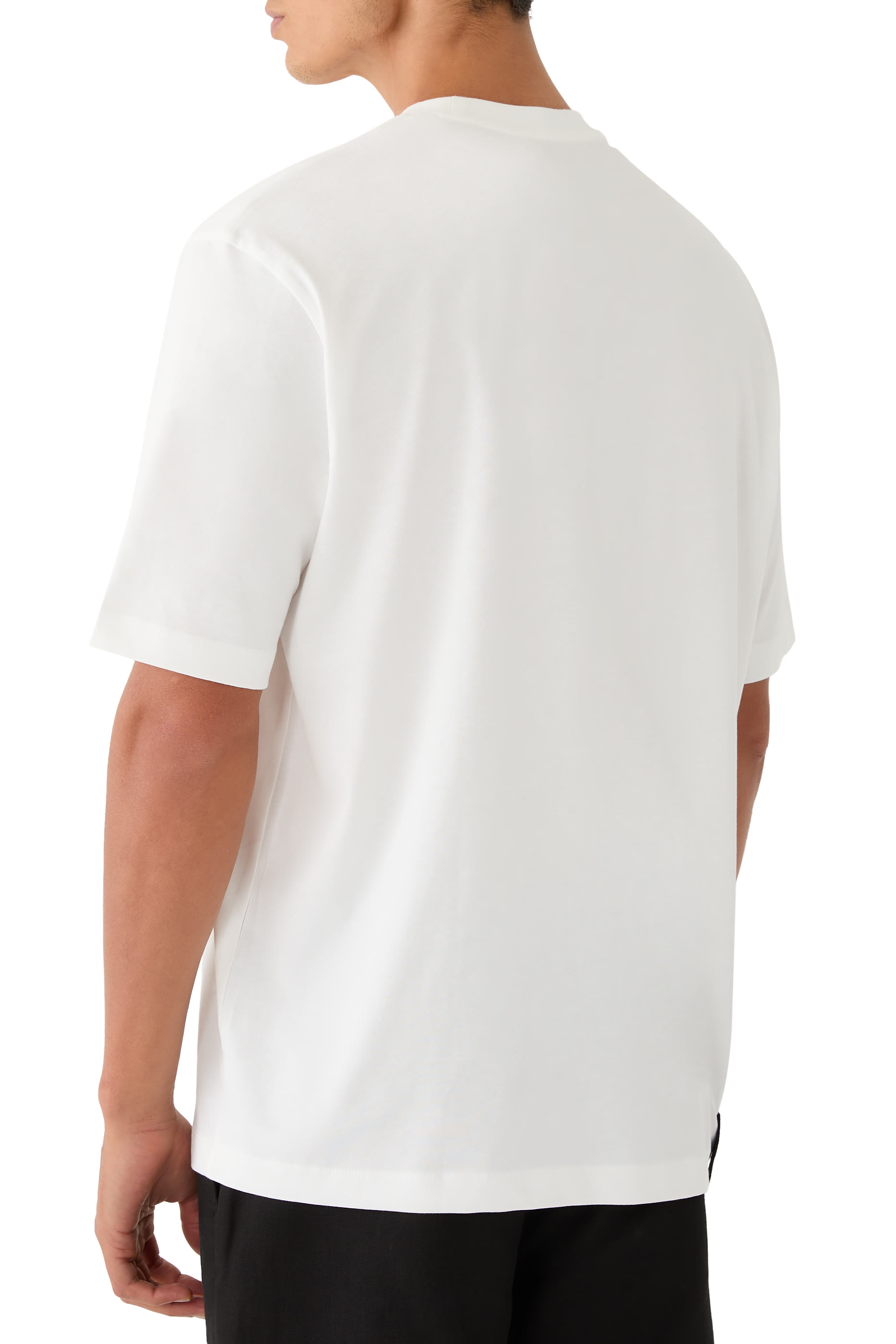 Logo Stripe Side Pocket T-Shirt