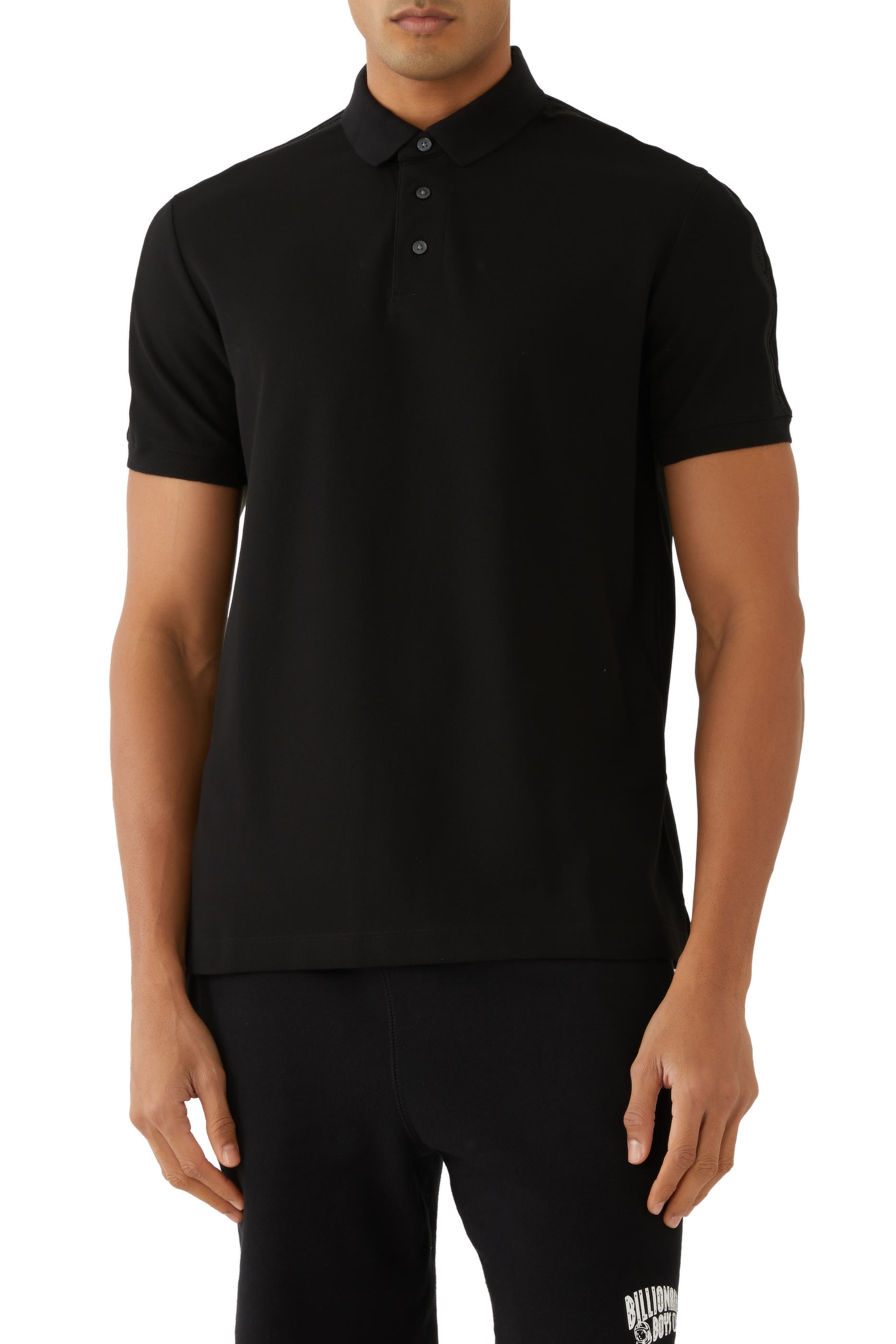 Embossed Logo Tape Polo Shirt