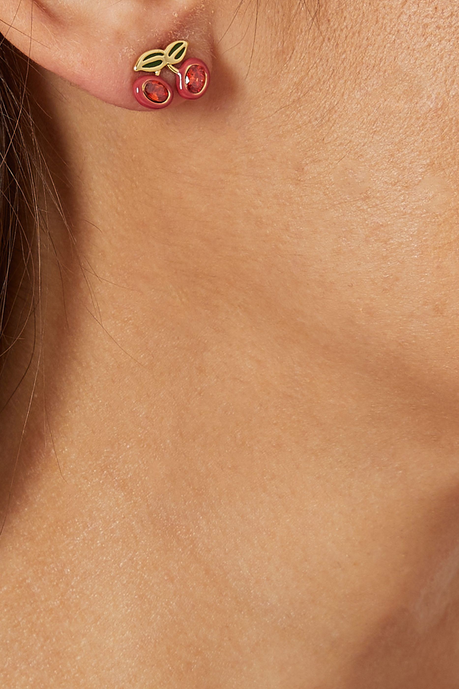 Cherry Stud Earrings