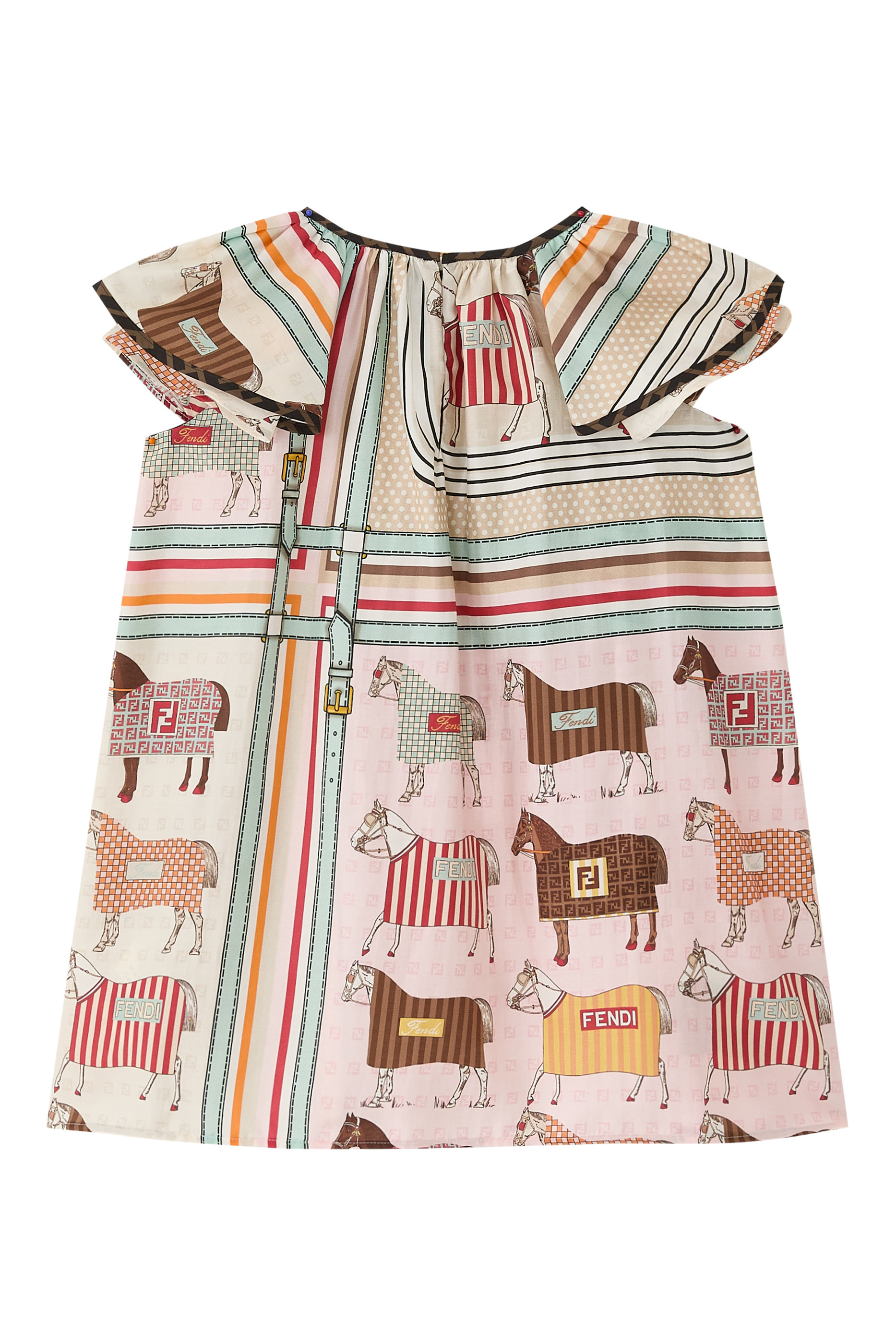 Kids Horse Print Dress