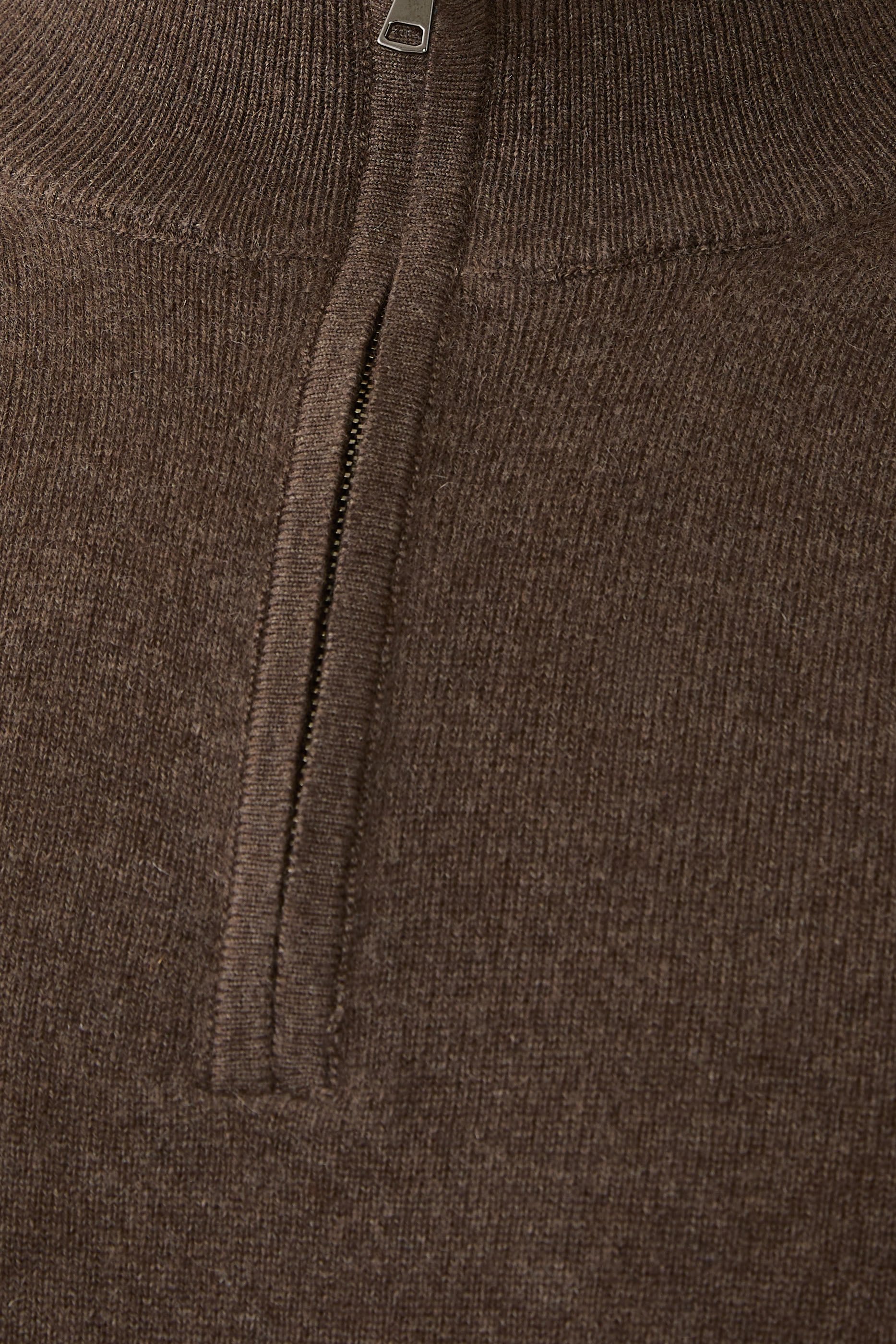 Cashmere Zip-Up Jumper