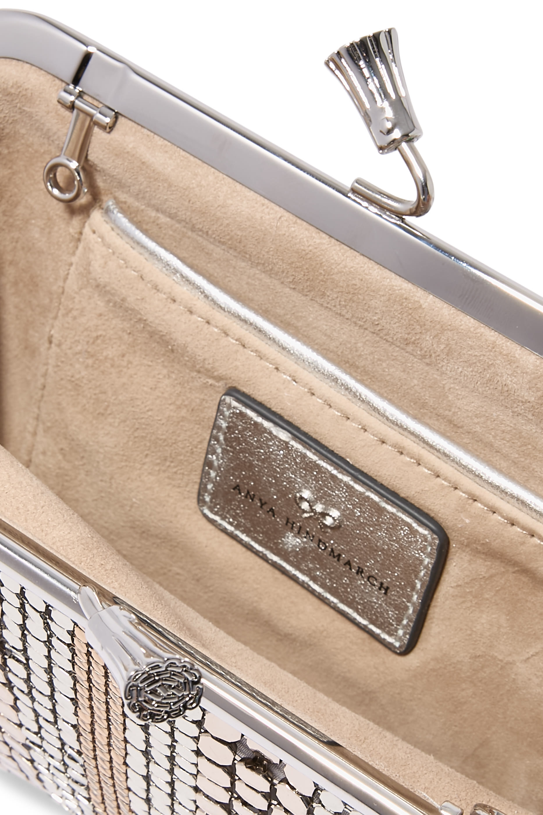 Maud Stripes Tassel Clutch