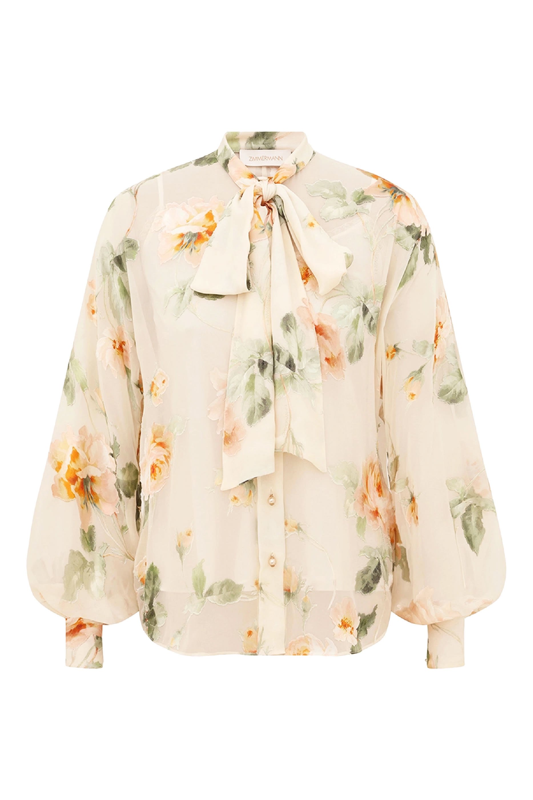 Carousel Burnout Blouse