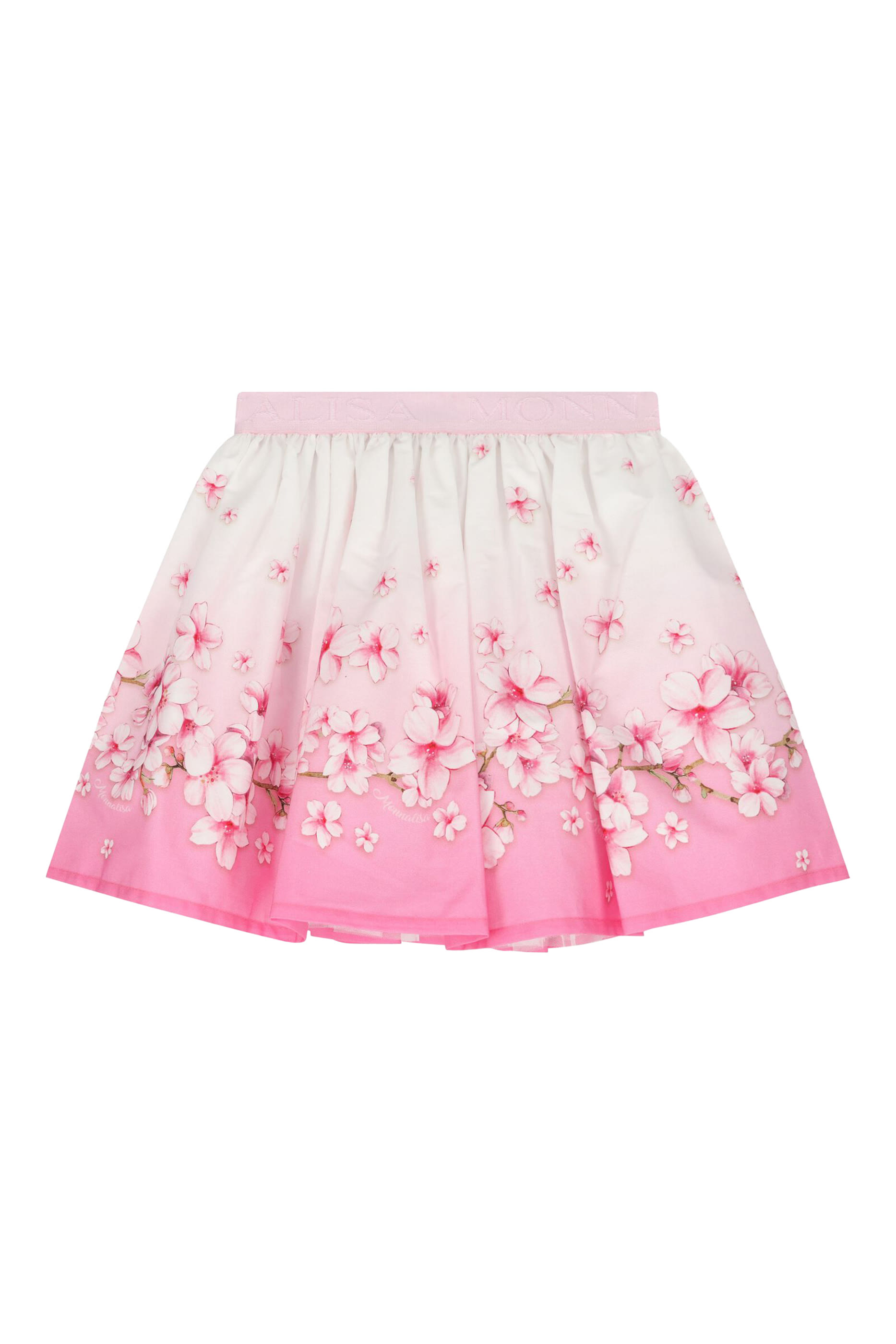 Kids Floral Print Skirt