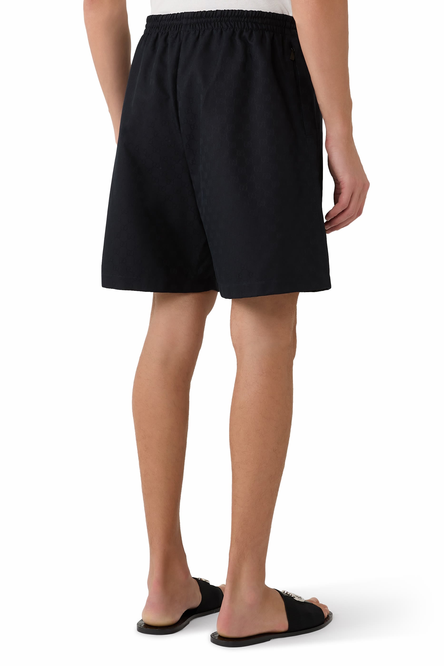 GG Silk Jacquard Shorts