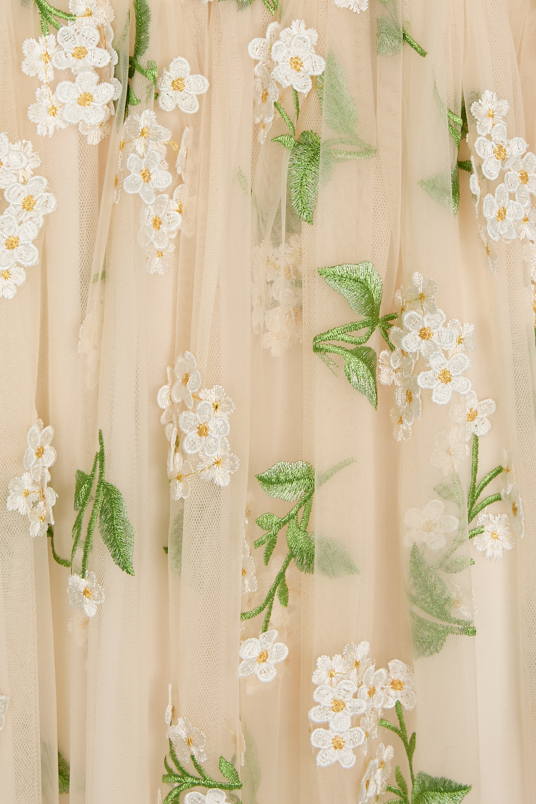 Kids Floral Tulle Dress