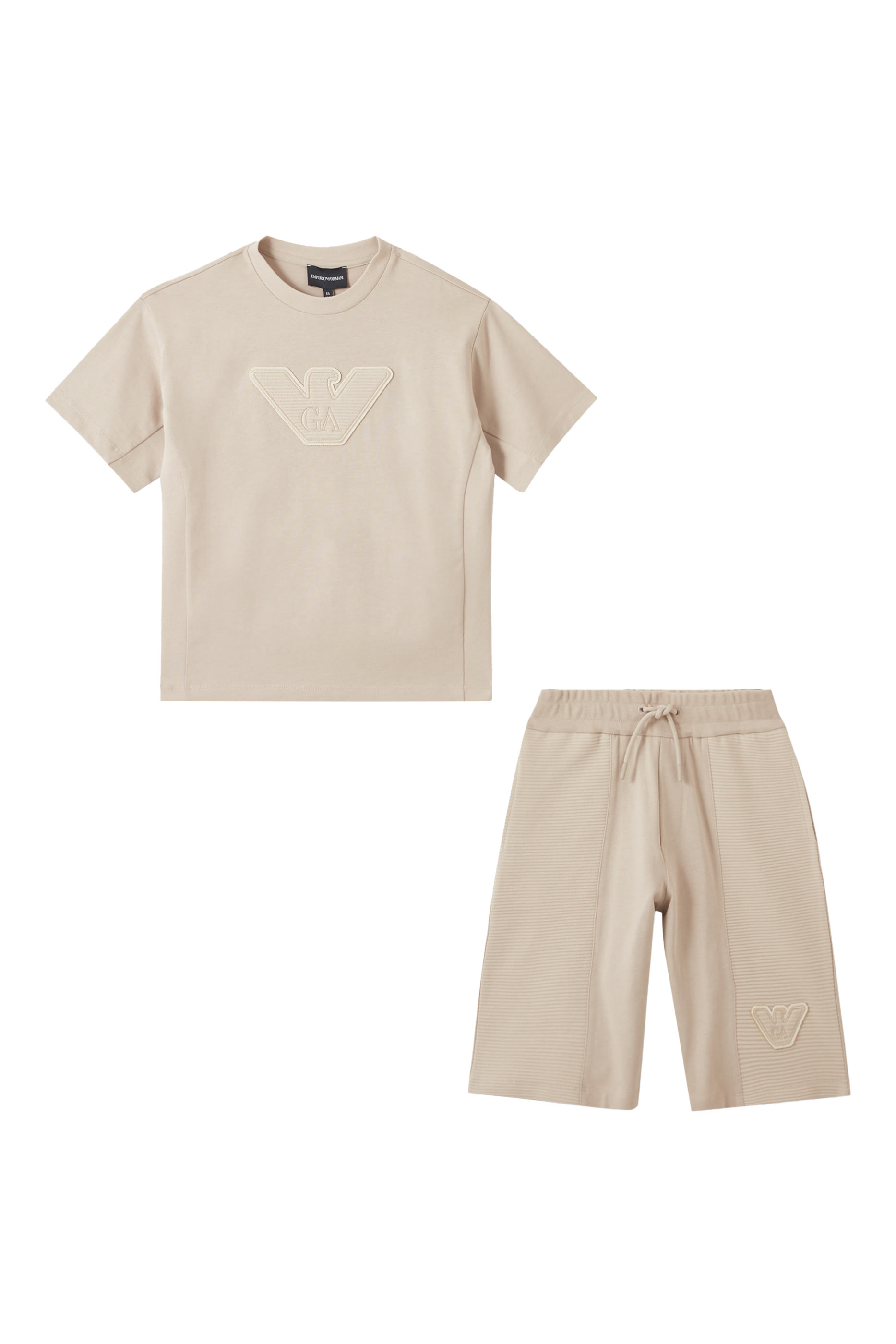 Kids Eagle Logo T-Shirt & Shorts Set