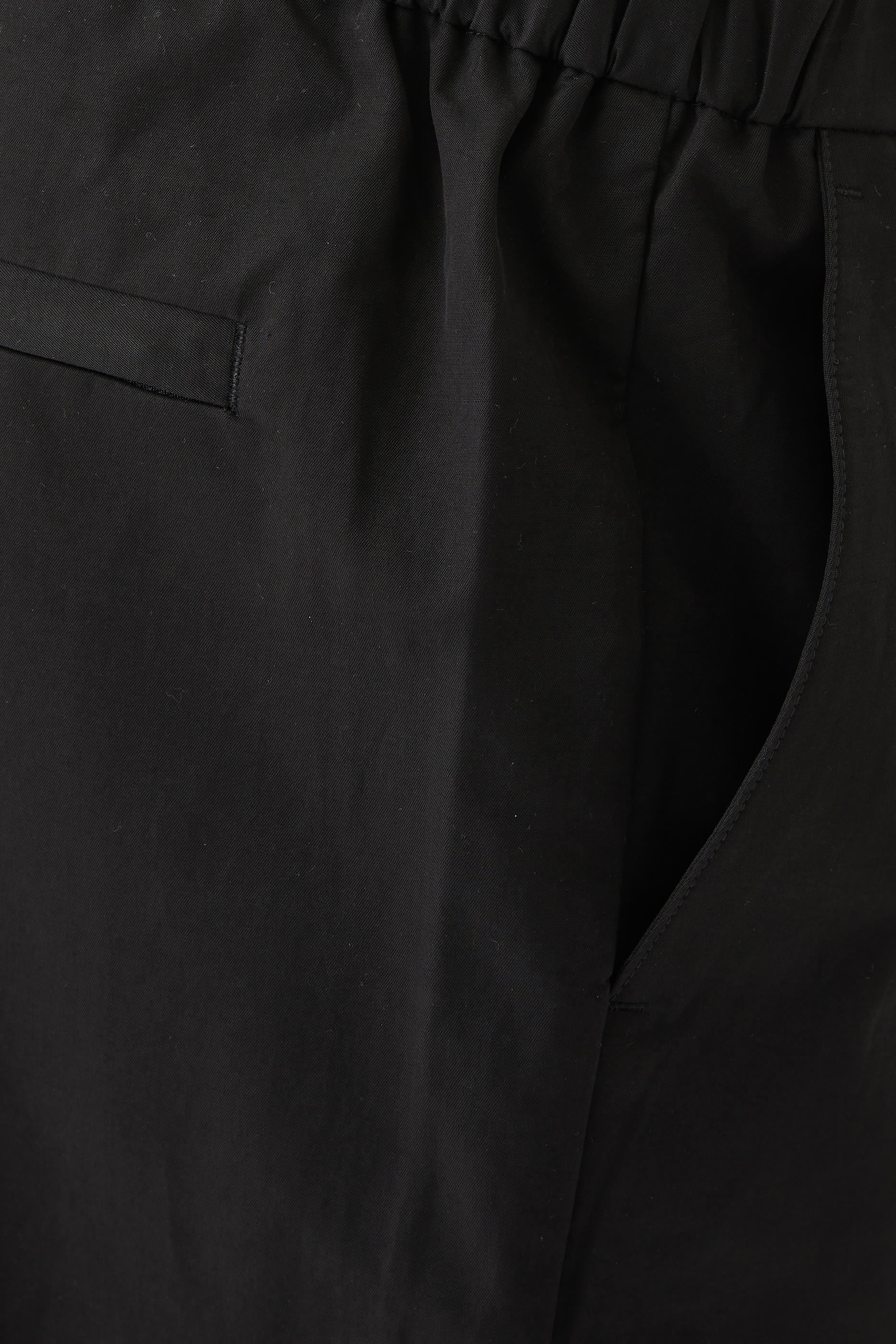 Cotton-Blend Parachute Pants