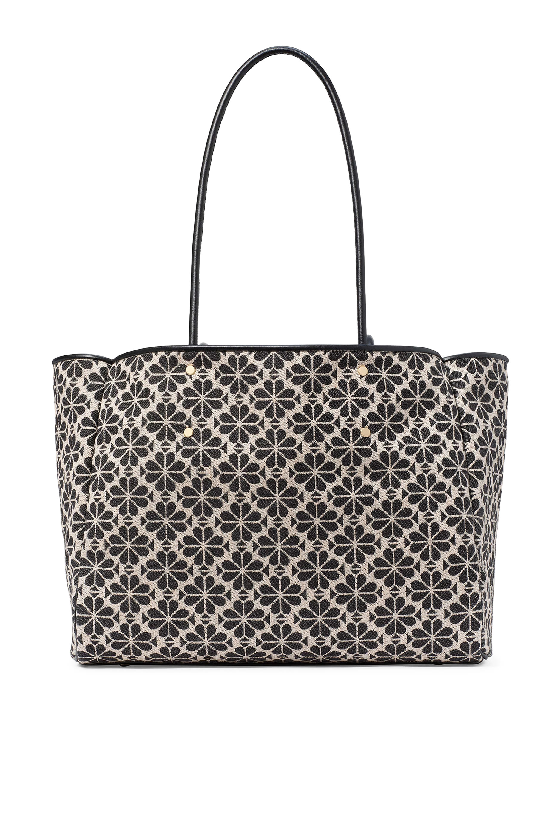 Spade Flower Jacquard Large Everything Tote Bag