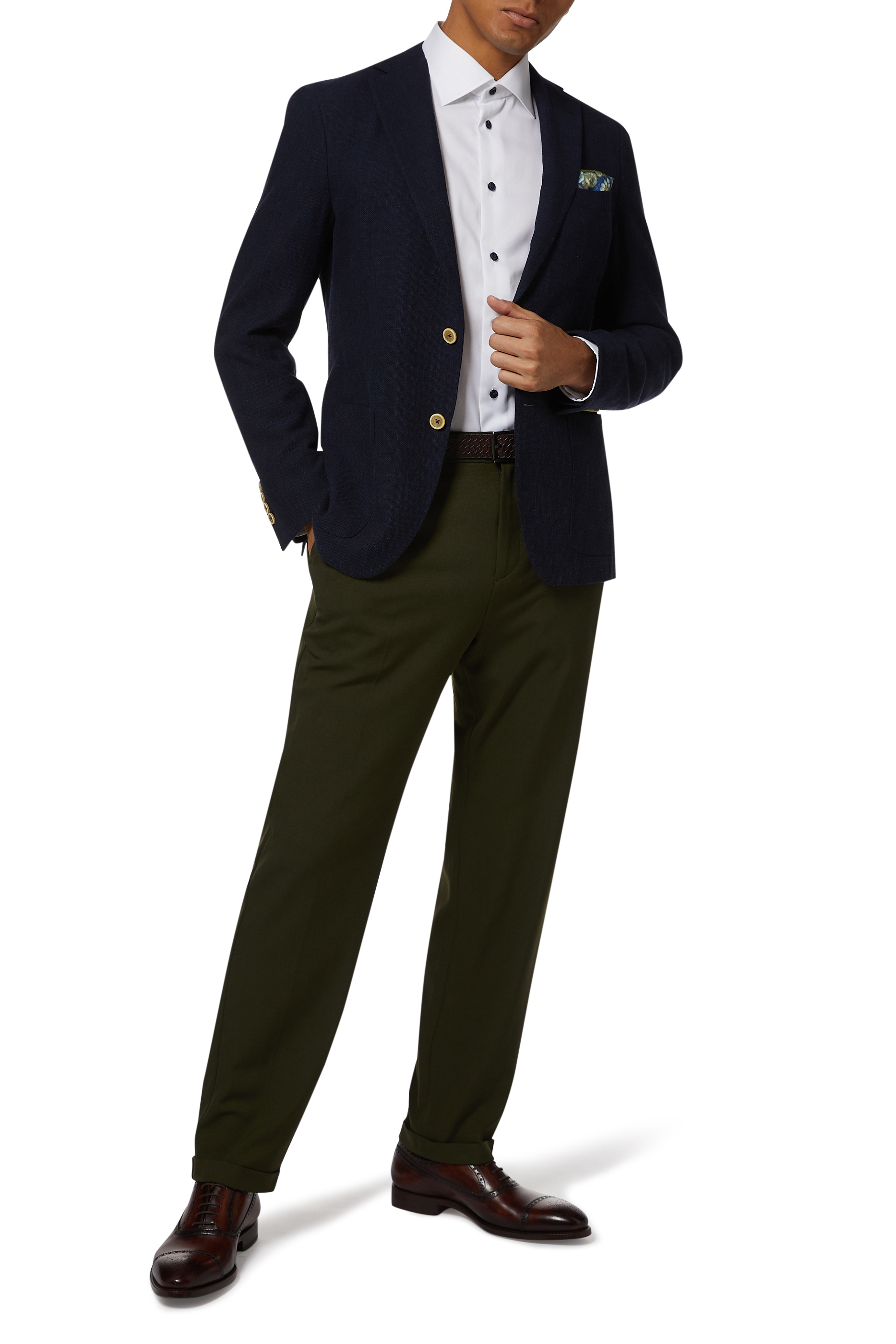 Contemporary Fit Signature Twill Shirt