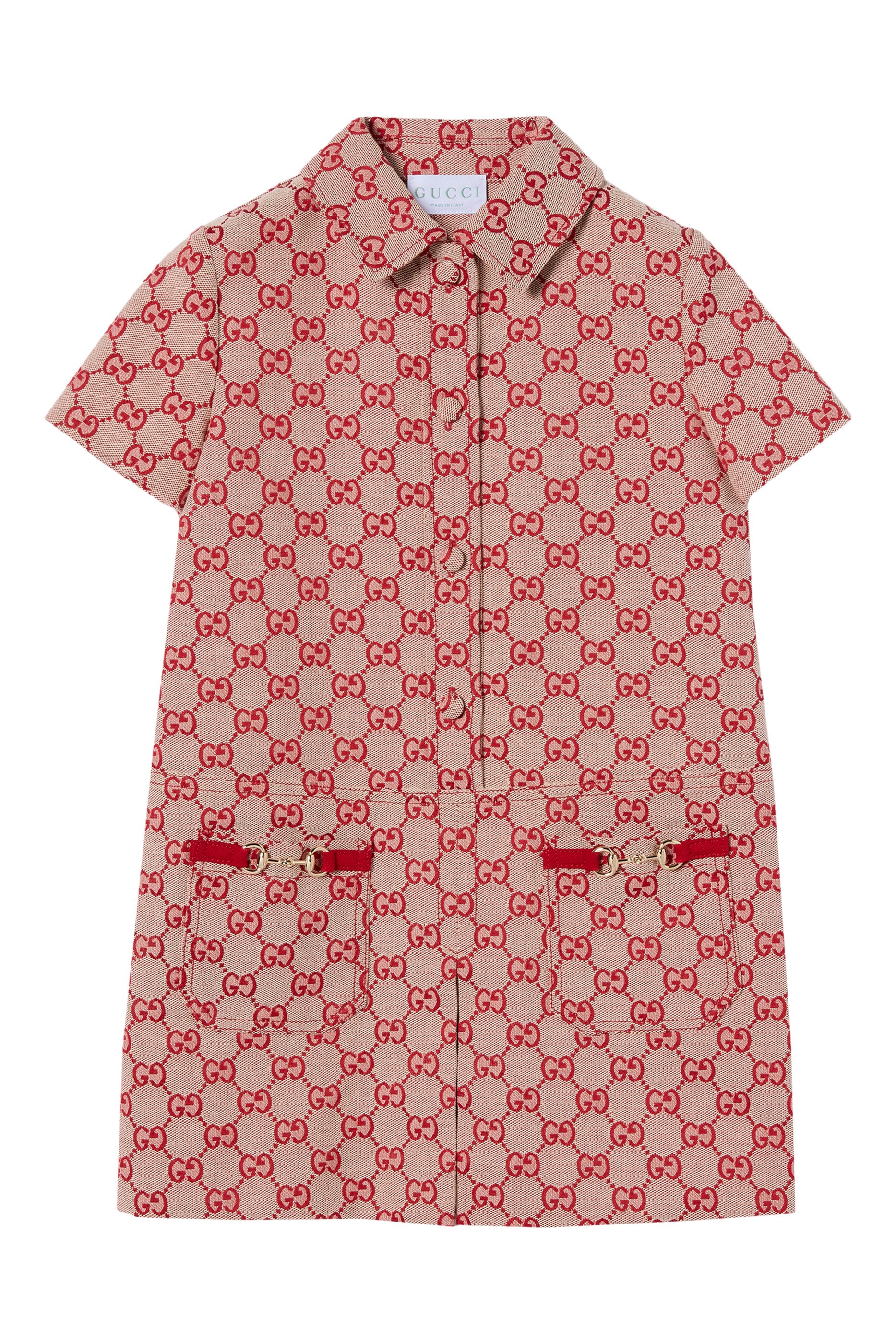 Kids  GG Canvas Dress