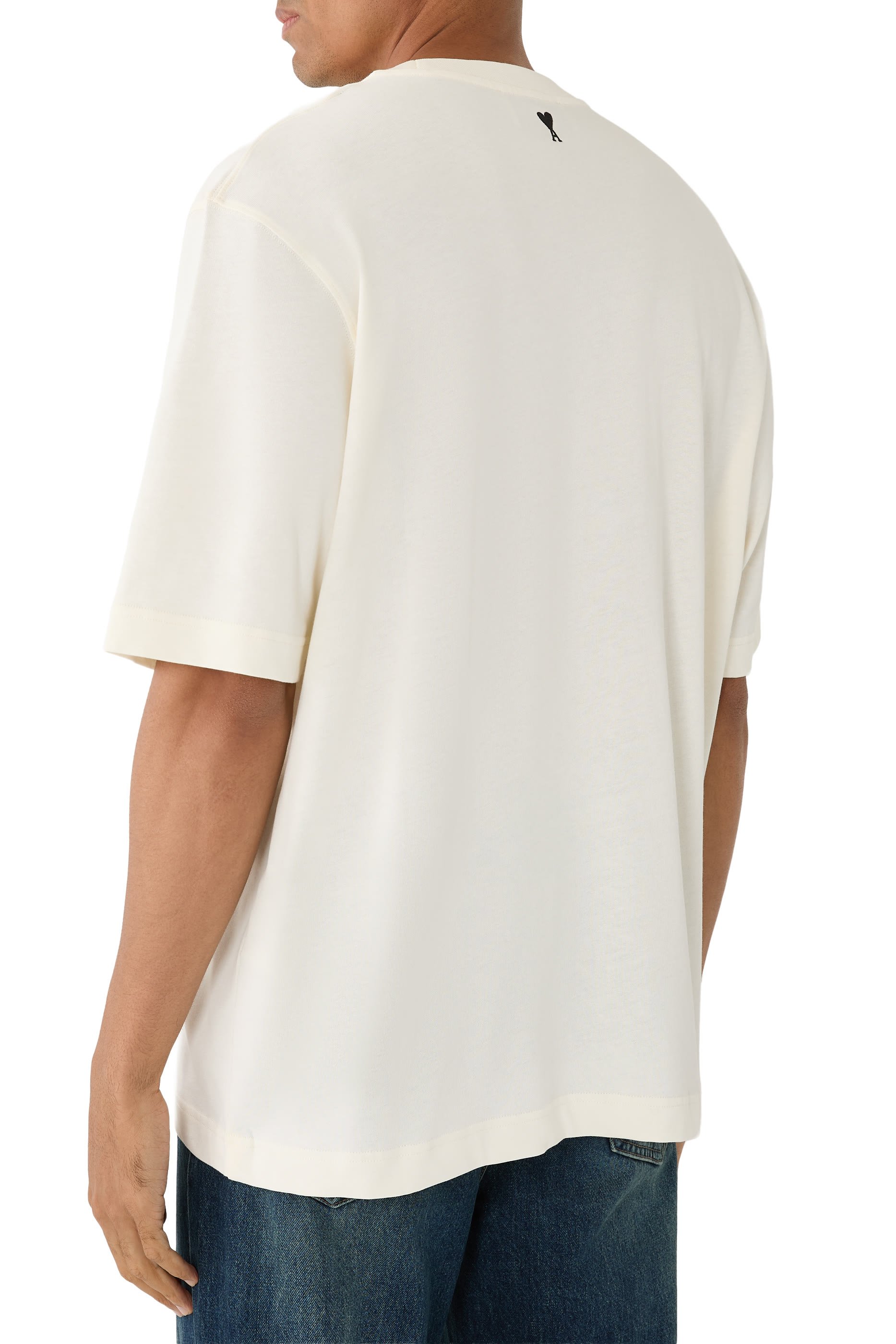 Cotton Ami Paris Heritage Print T-Shirt