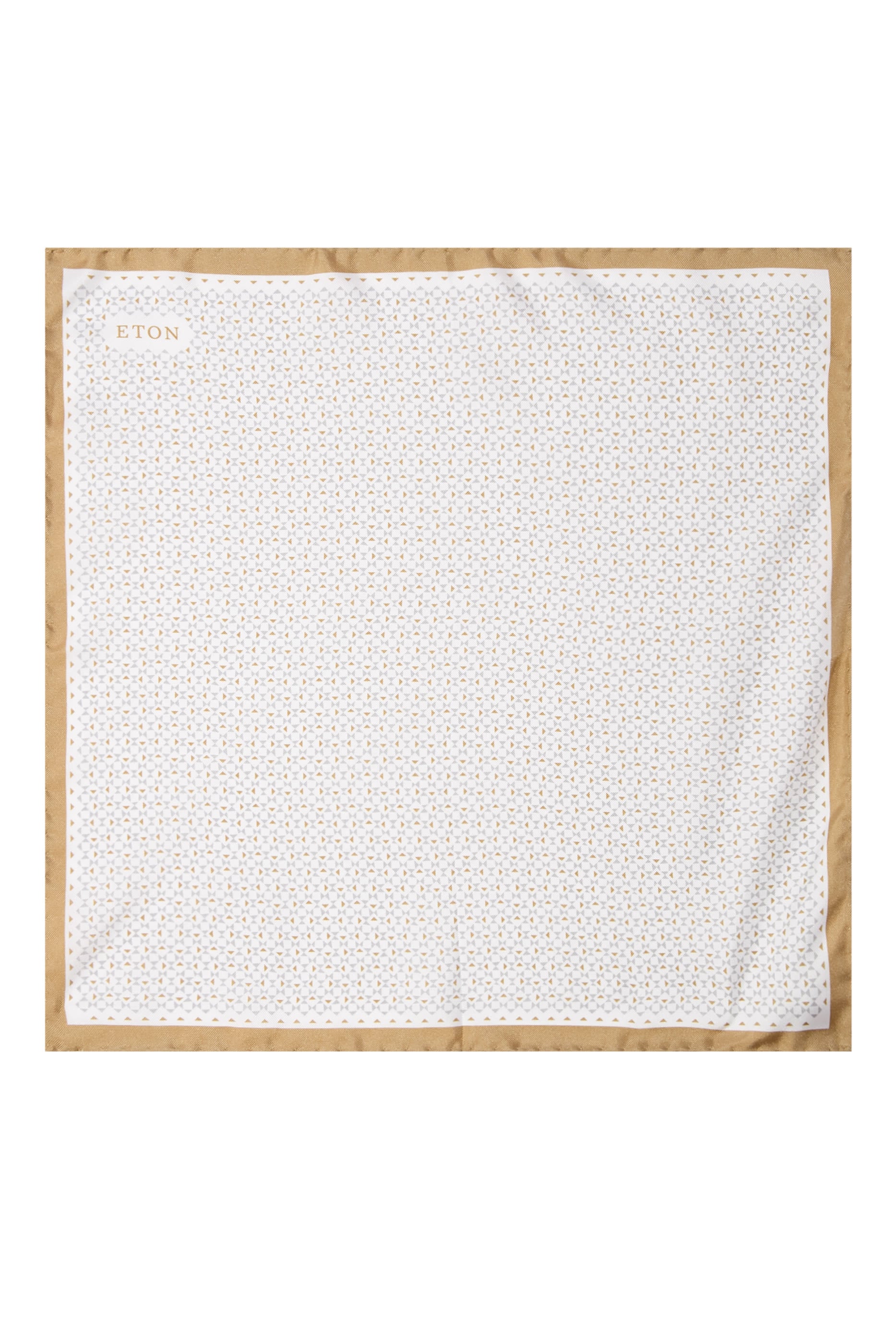 Geometric Silk Pocket Square