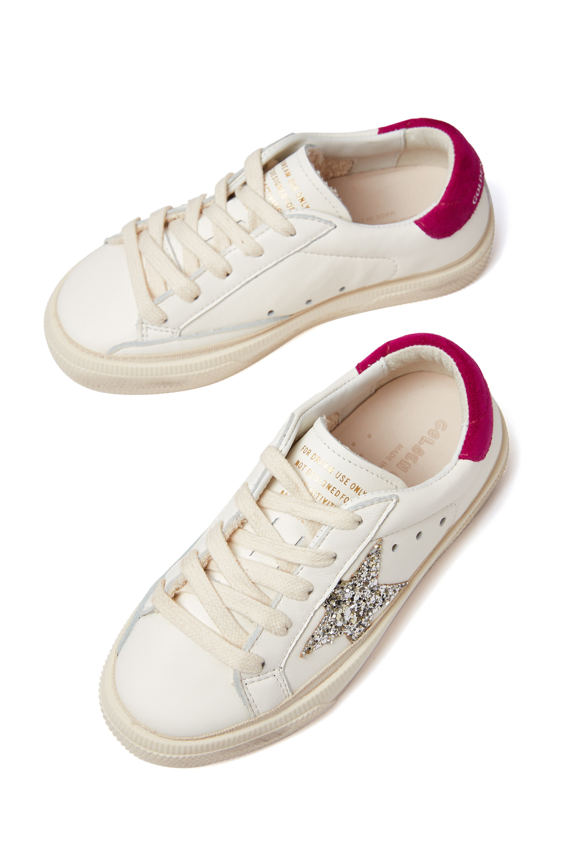 Kids May Glitter-Embellished Sneakers