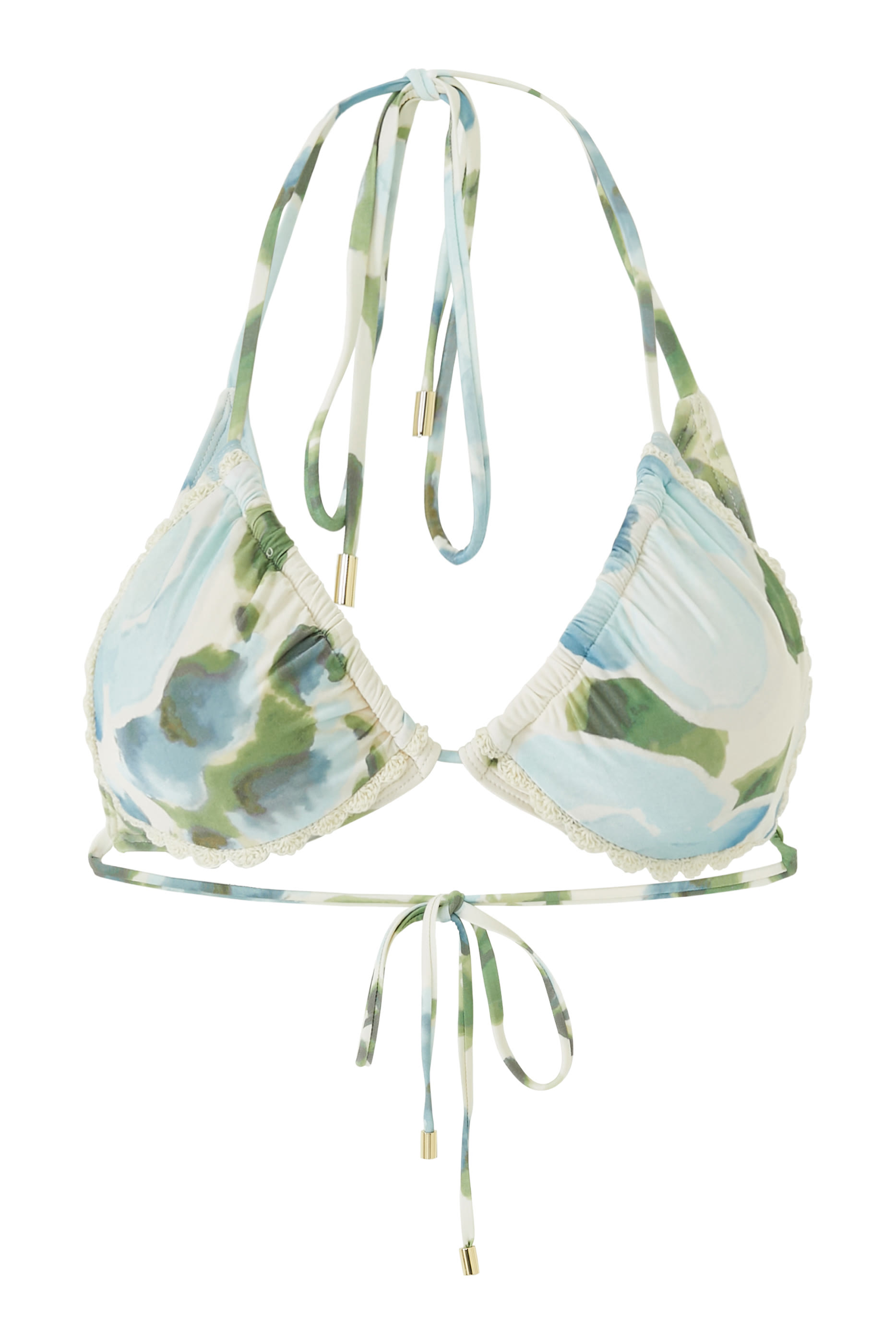 Everlasting String Triangle Bikini Top