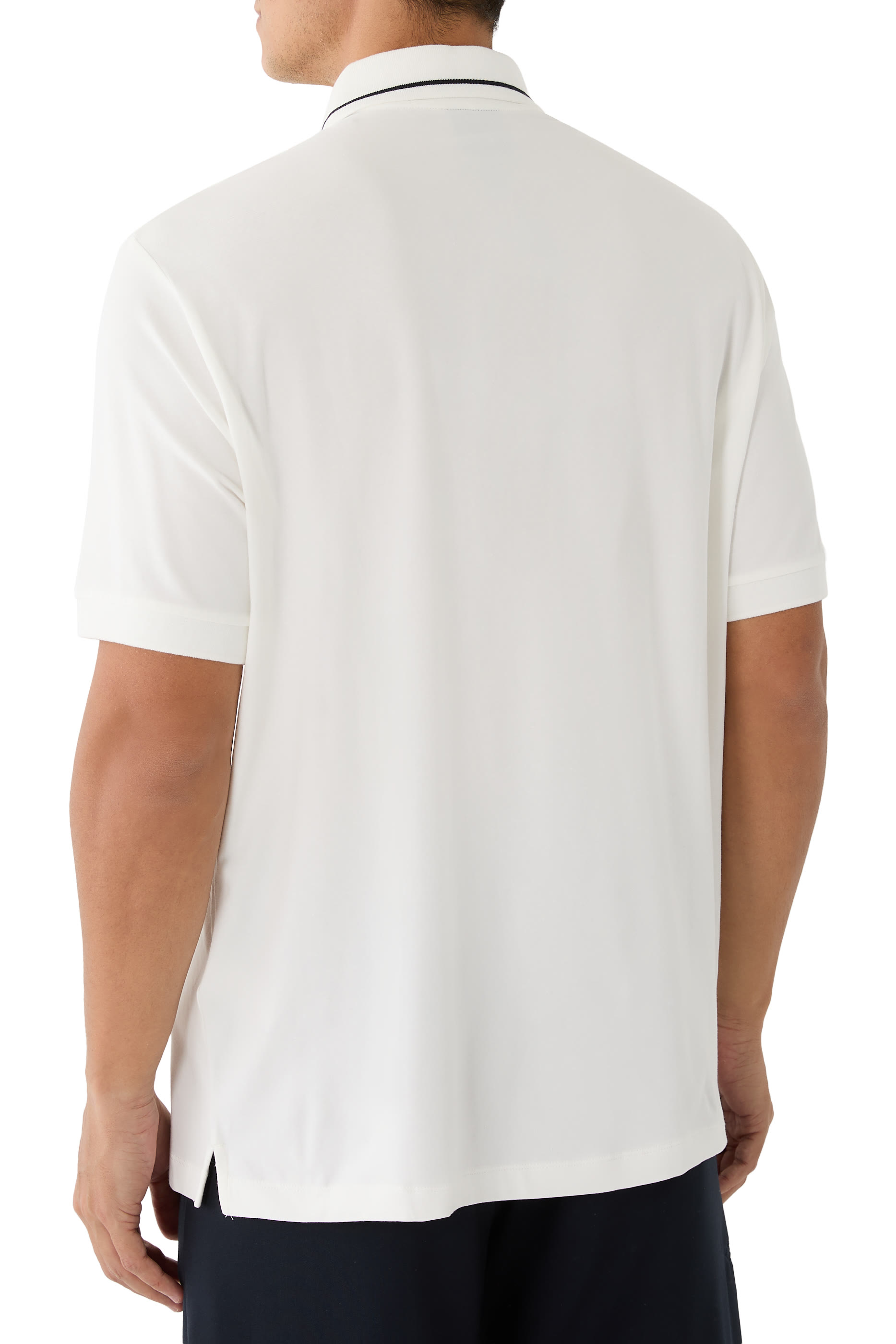  Regular Fit Polo Shirt in Stretch Jersey