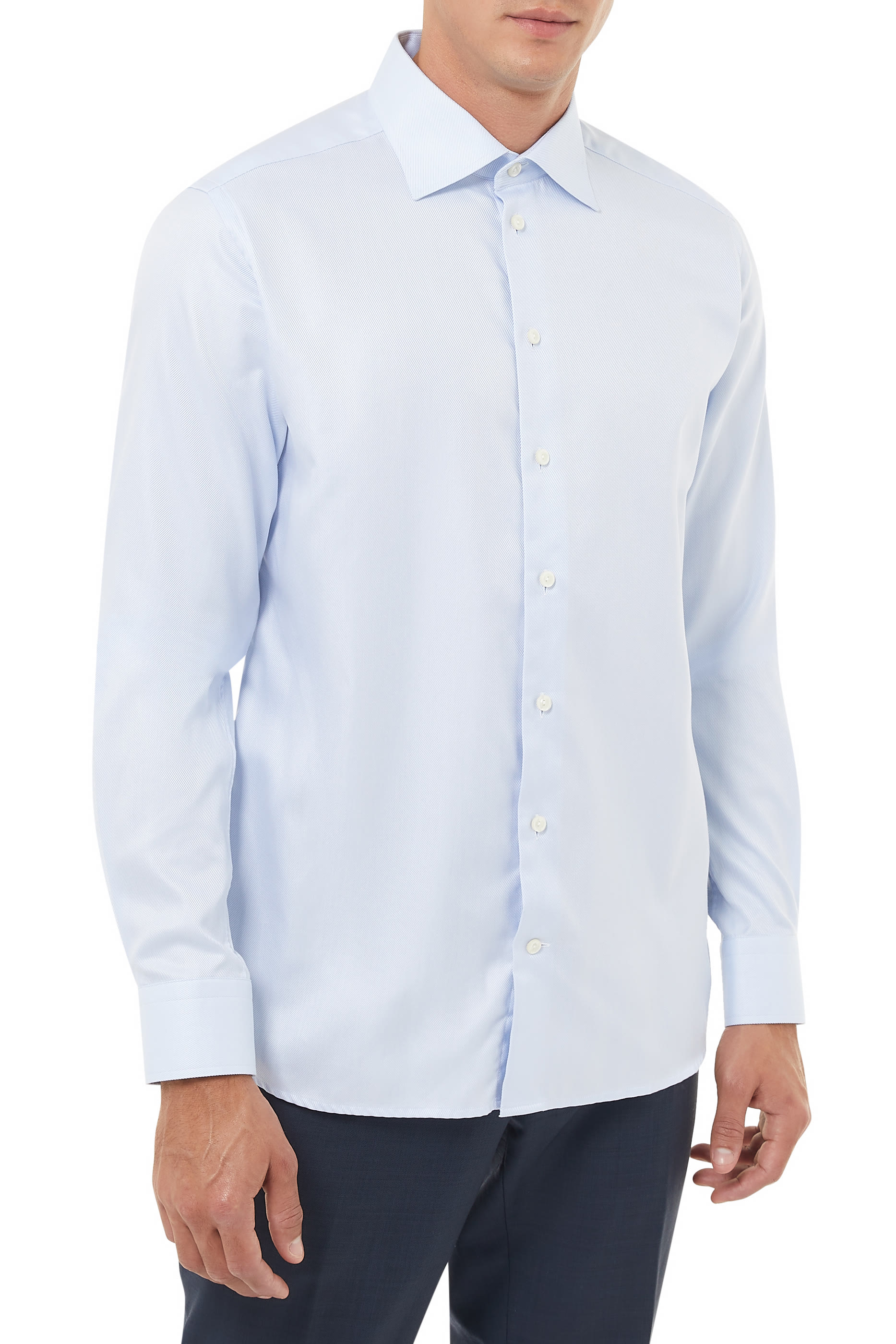 Slim Fit Signature Twill Shirt