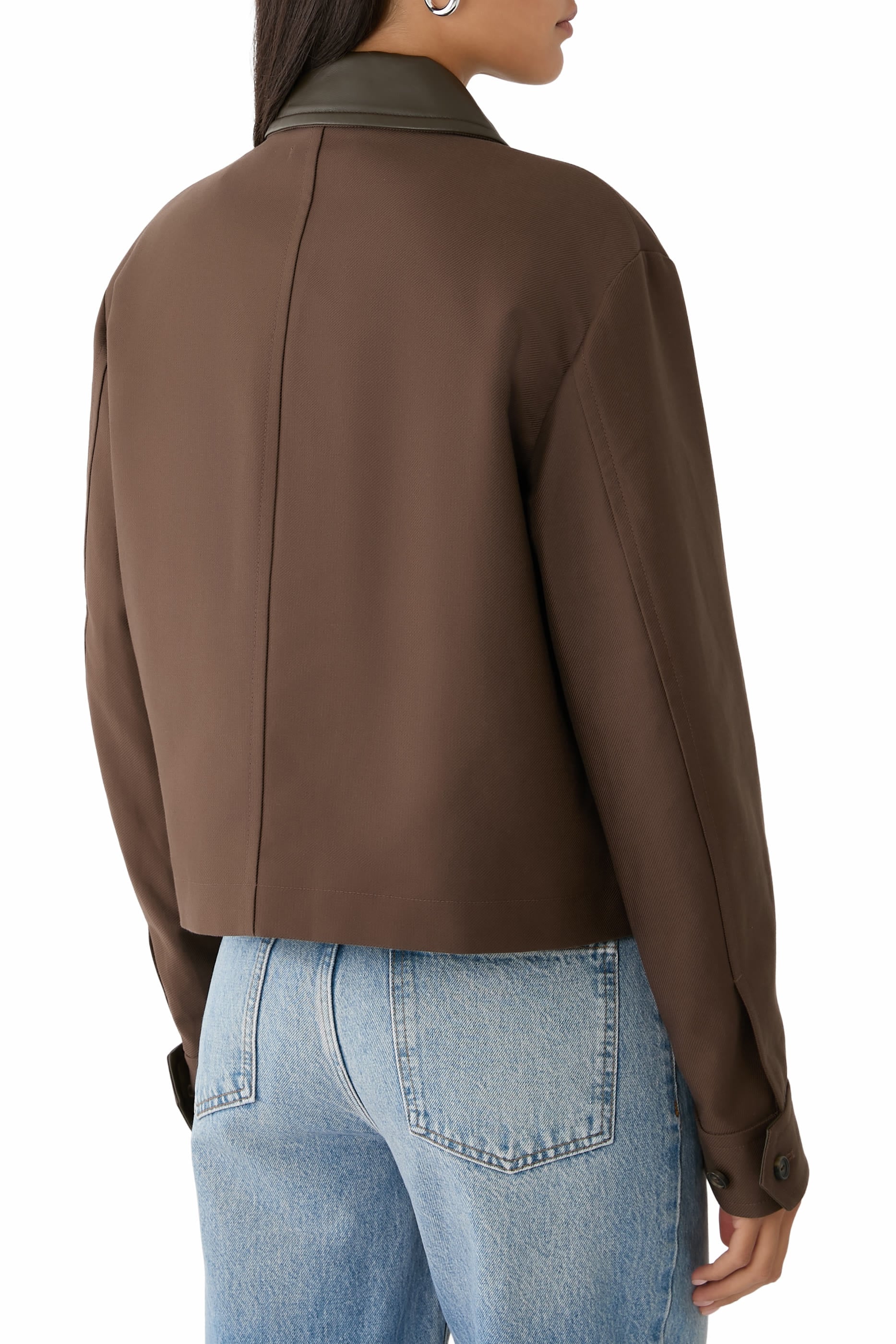 Casual Cotton Twill Jacket