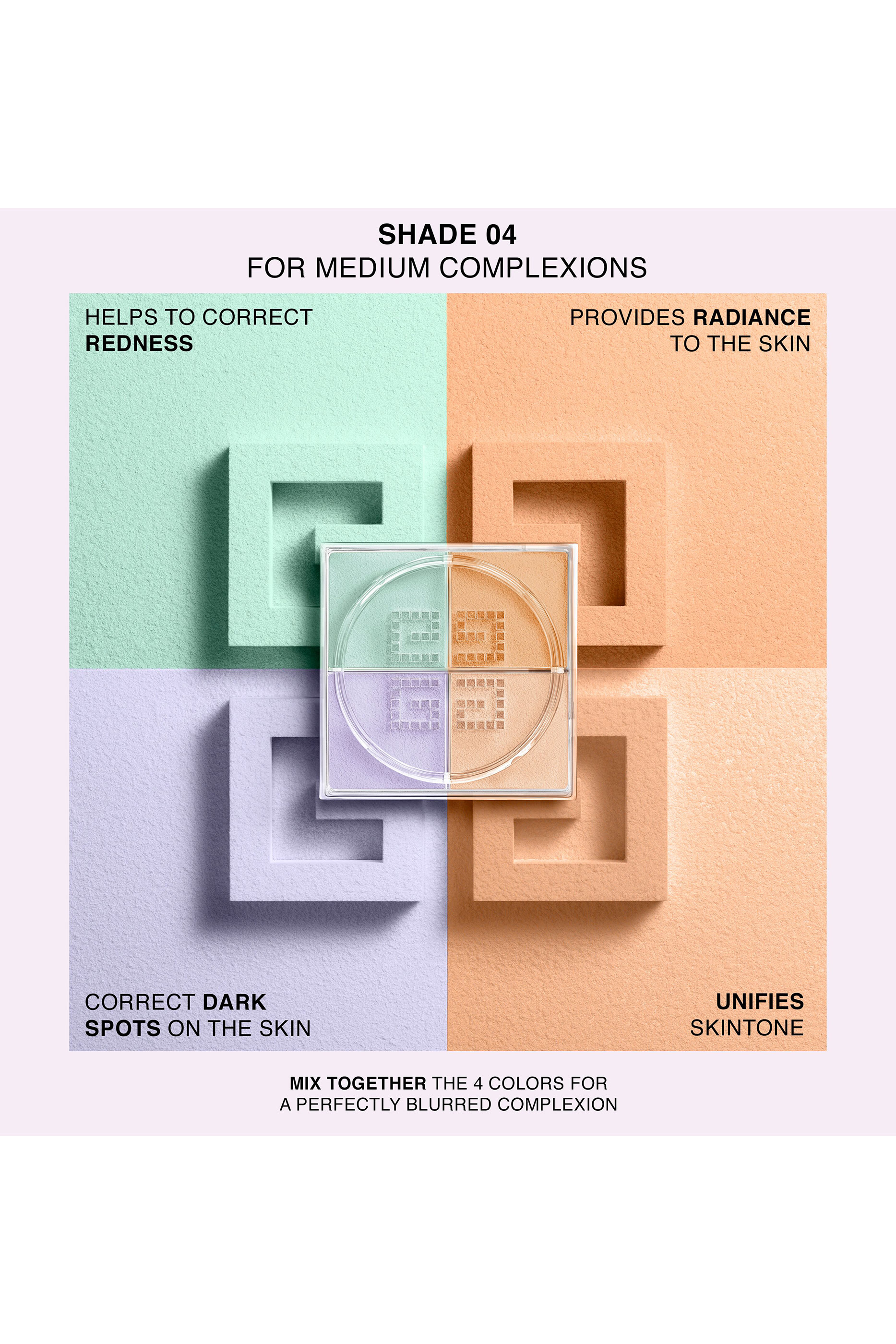 Mini Prisme Libre 4-Color Loose Powder