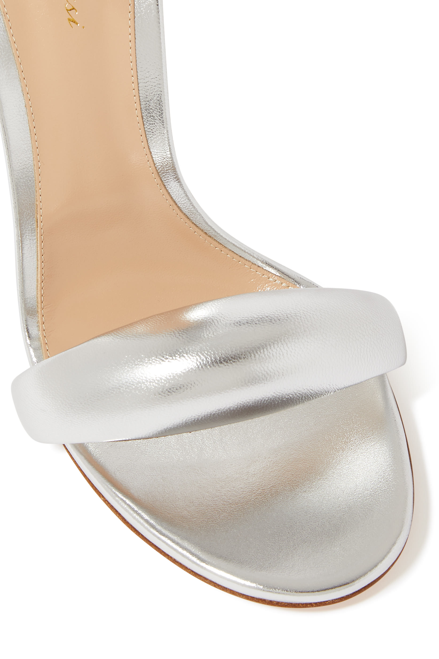 Bijoux 105 Metallic Leather Sandals