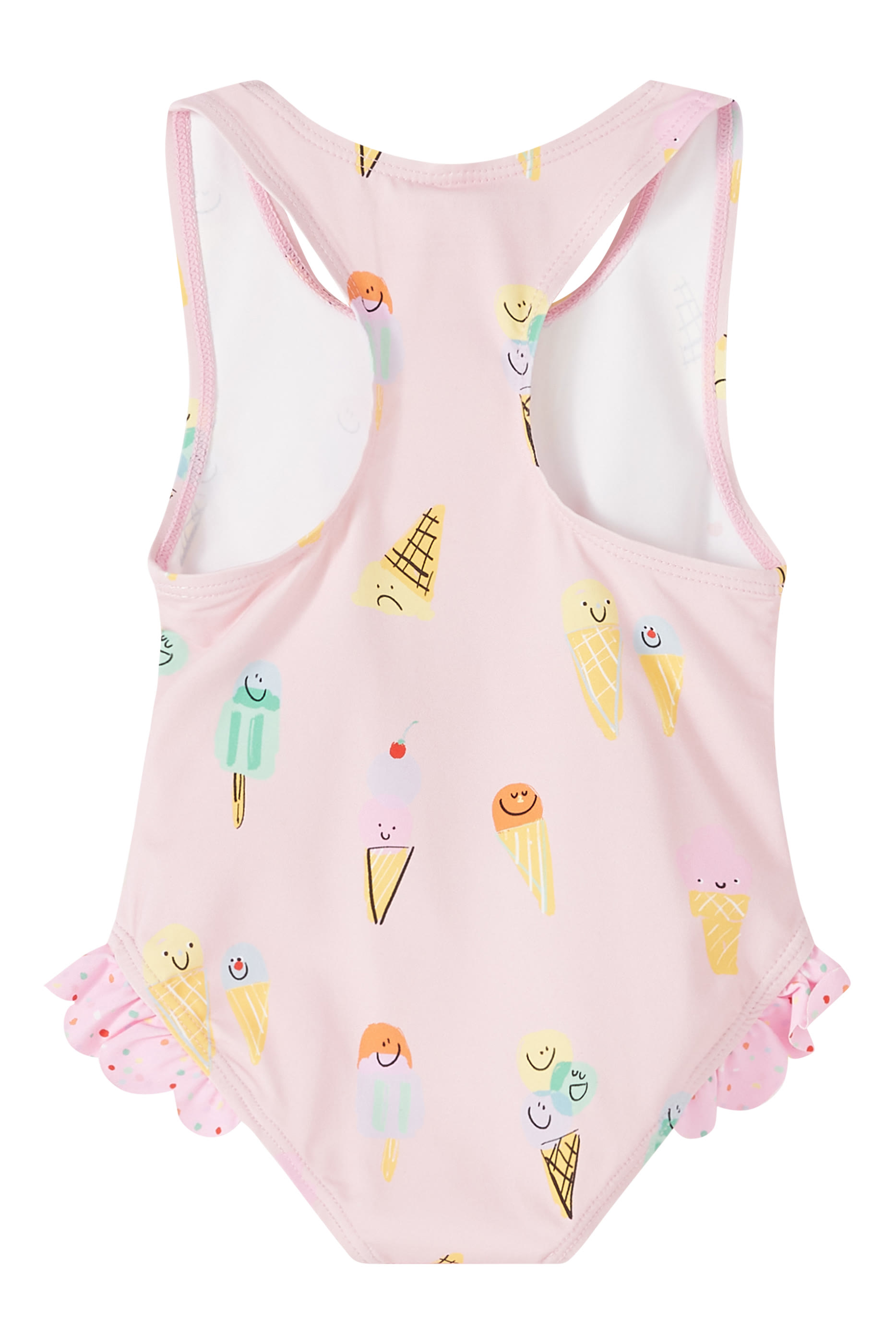Kids Ice Cream Print Swimsuit
