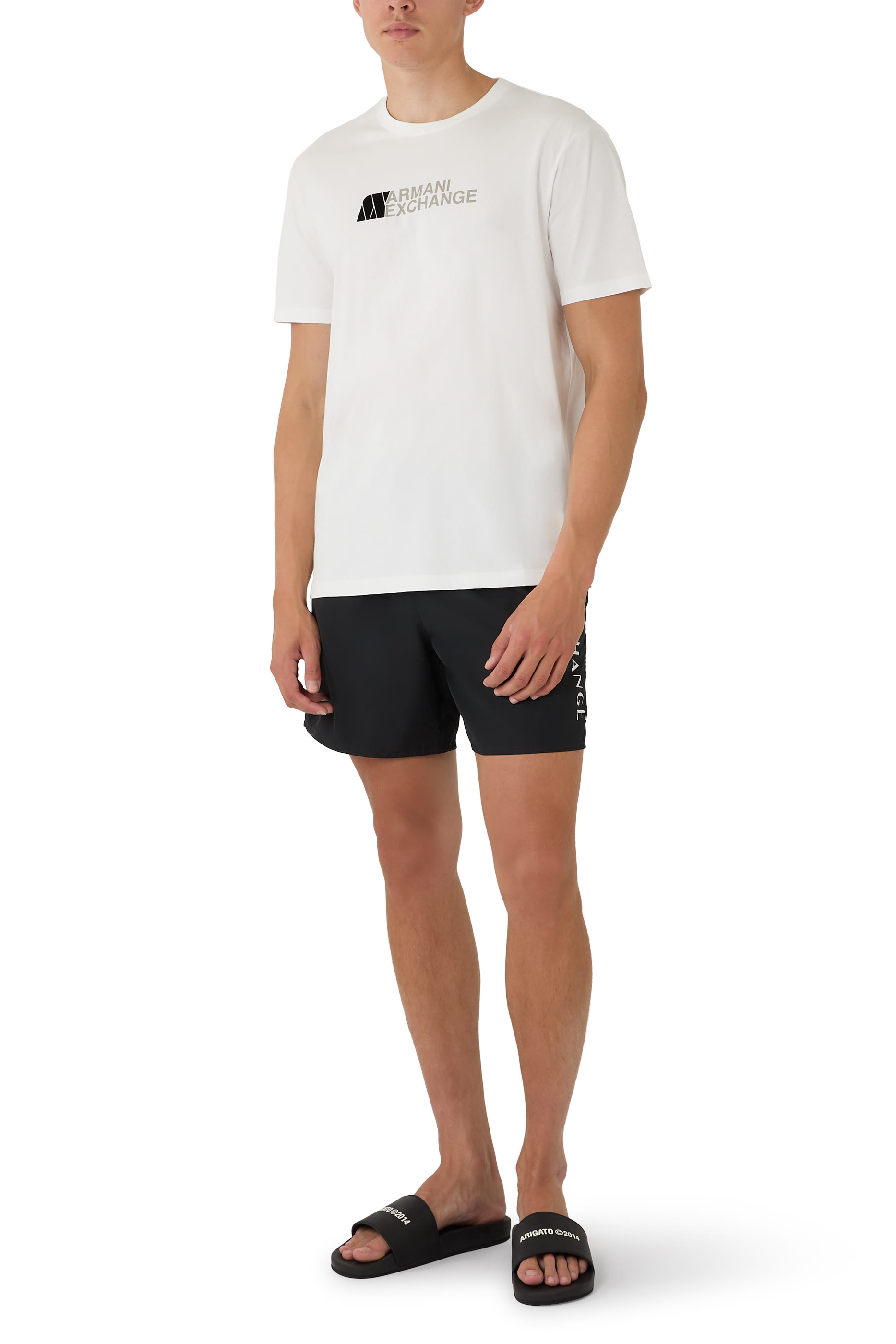 Logo Print Slim Fit T-Shirt