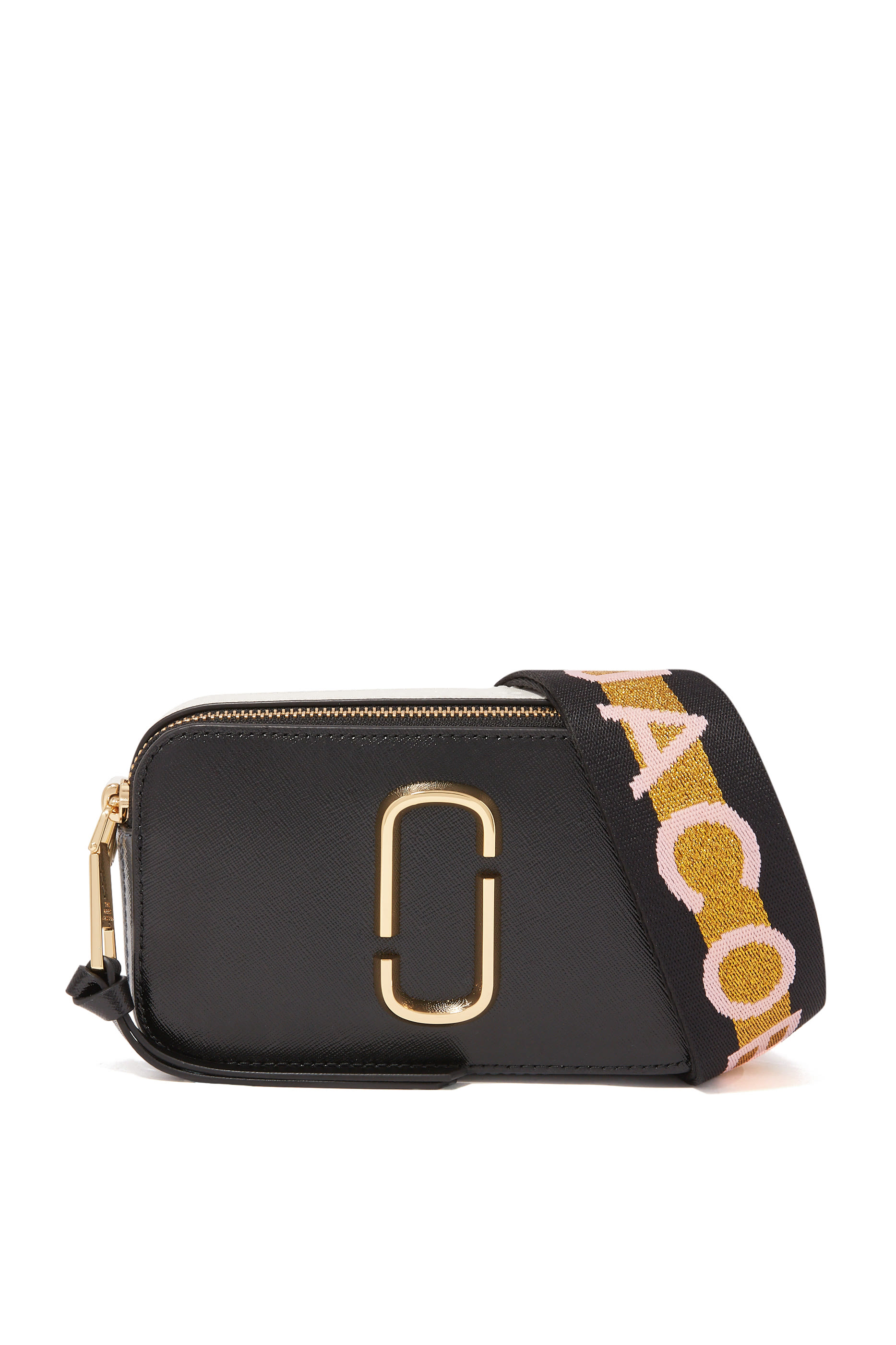 The Snapshot Leather Crossbody Bag