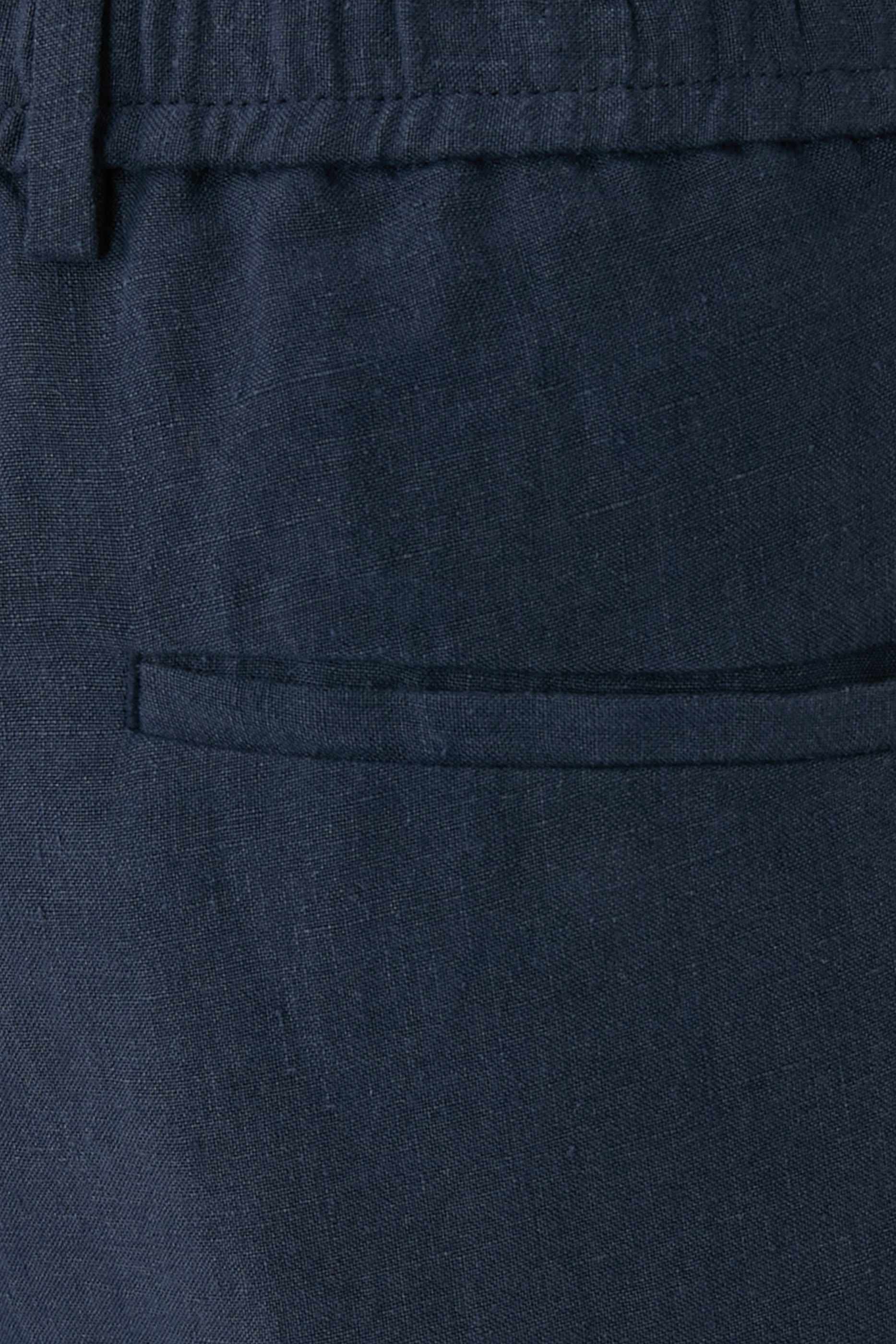 Flat-Front Straight-Leg Trousers