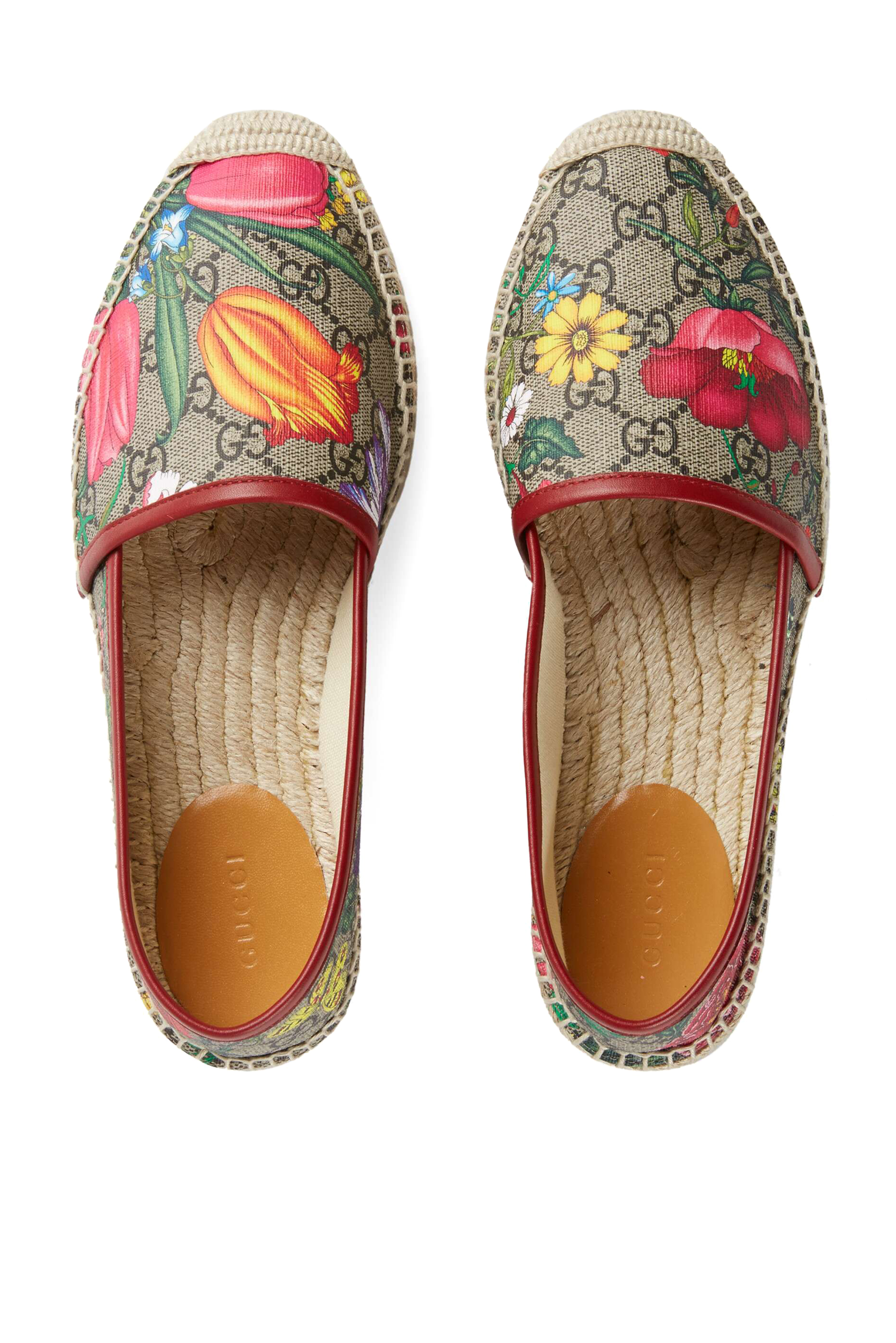 GG Floral Espadrilles
