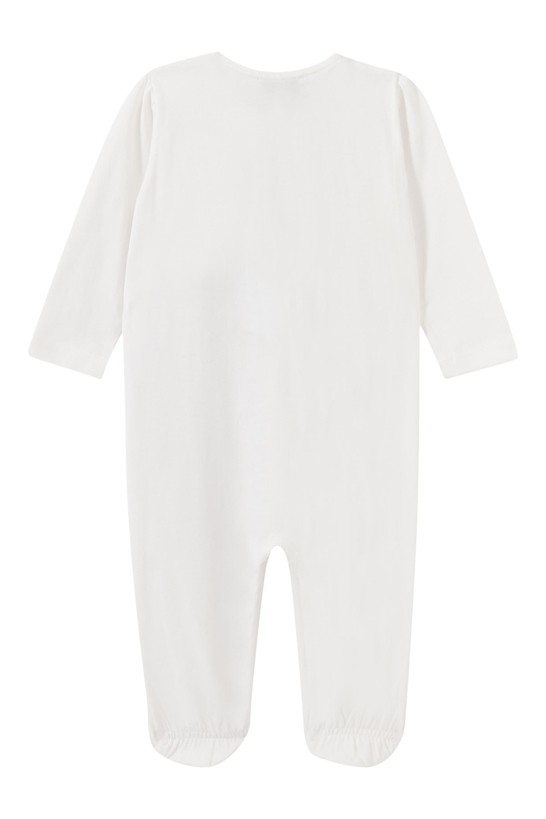 Kids Macro EA Logo Ruffle Detail Jumpsuit